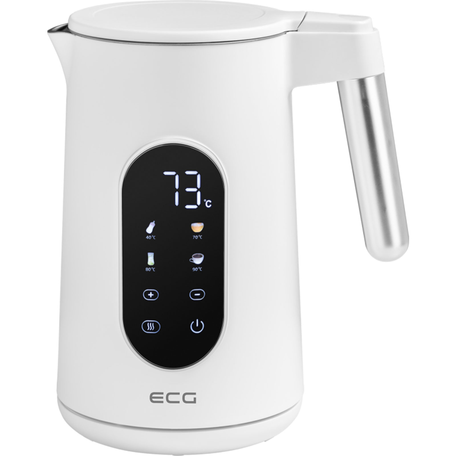 ECG RK 1799 Smart White Wasserkocher