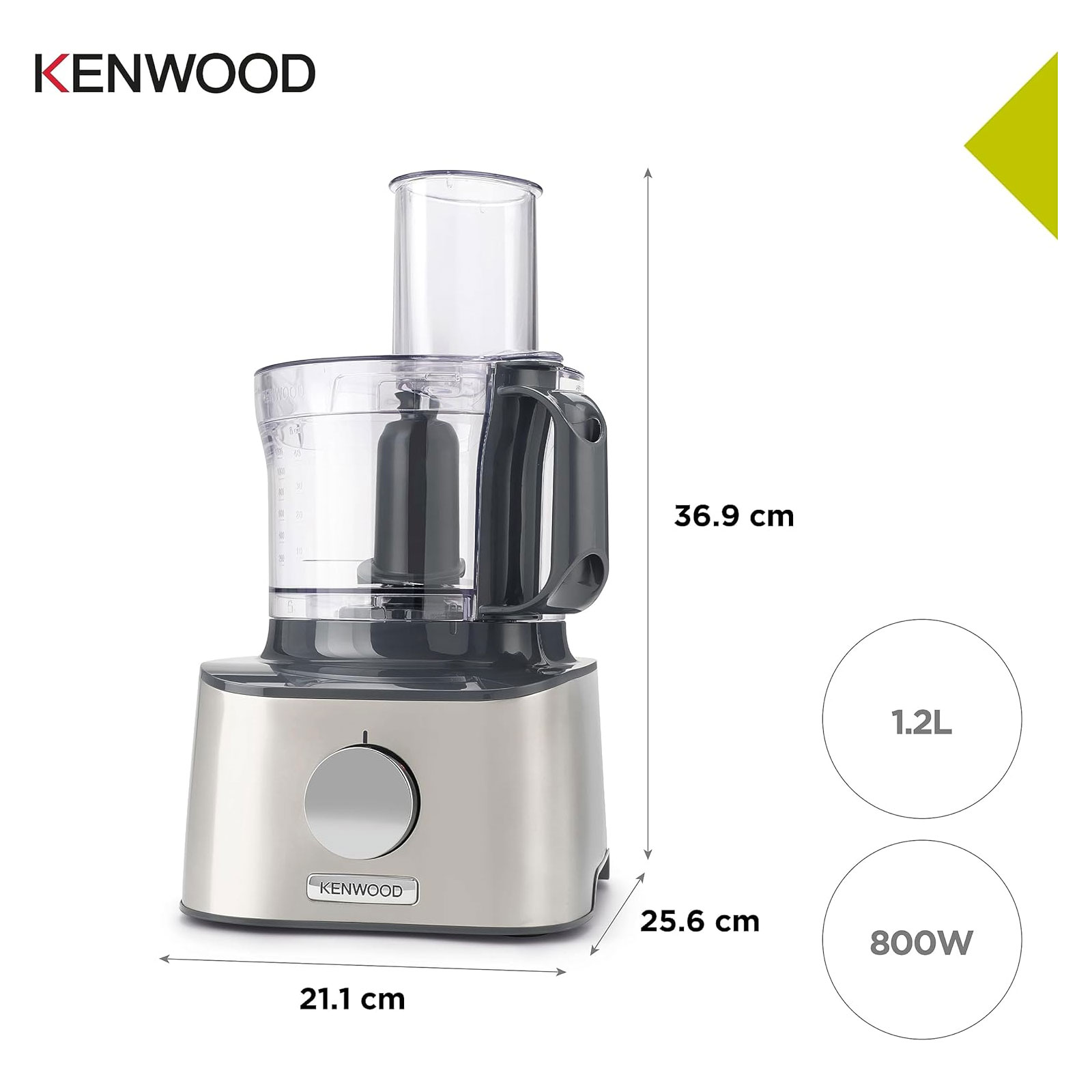 KENWOOD FDM307SS MultiPro Compact Küchenmaschine