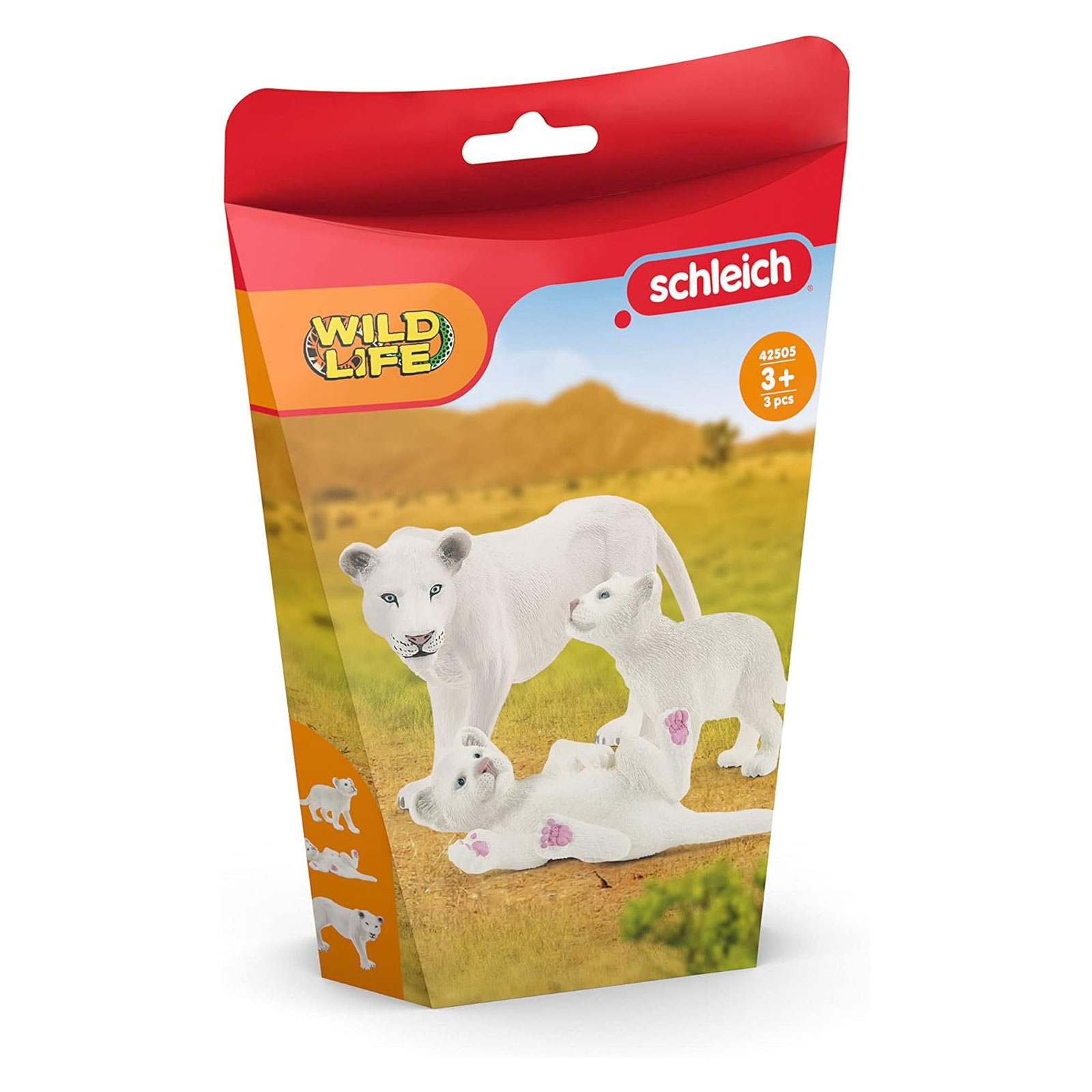 Schleich Loewenmutter mit Babys Spielfiguren-Set (42505)