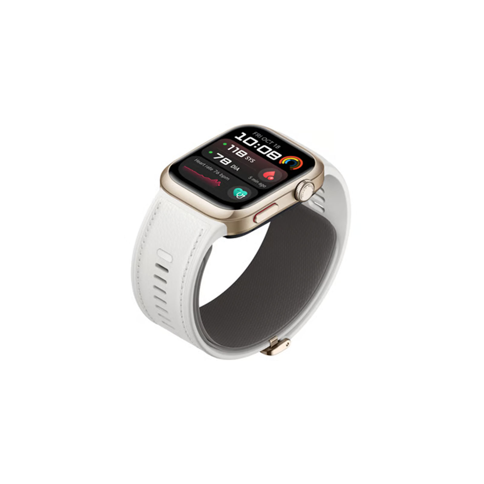 Huawei Watch D2, White Composite Smartwatch (Ambulante 24h-Blutdruckmessung)