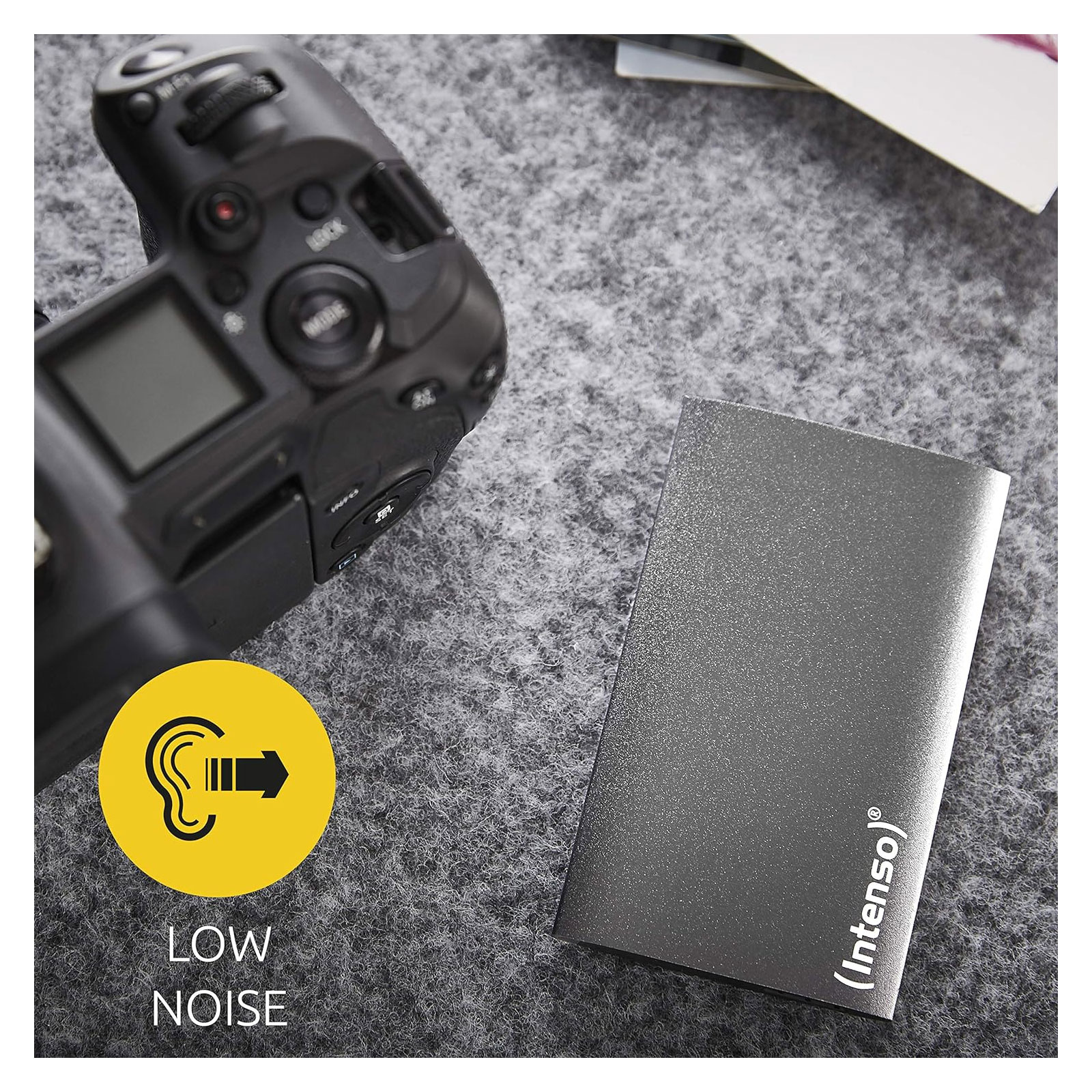 INTENSO External SSD 1.8", 128GB Premium Edition Schwarz