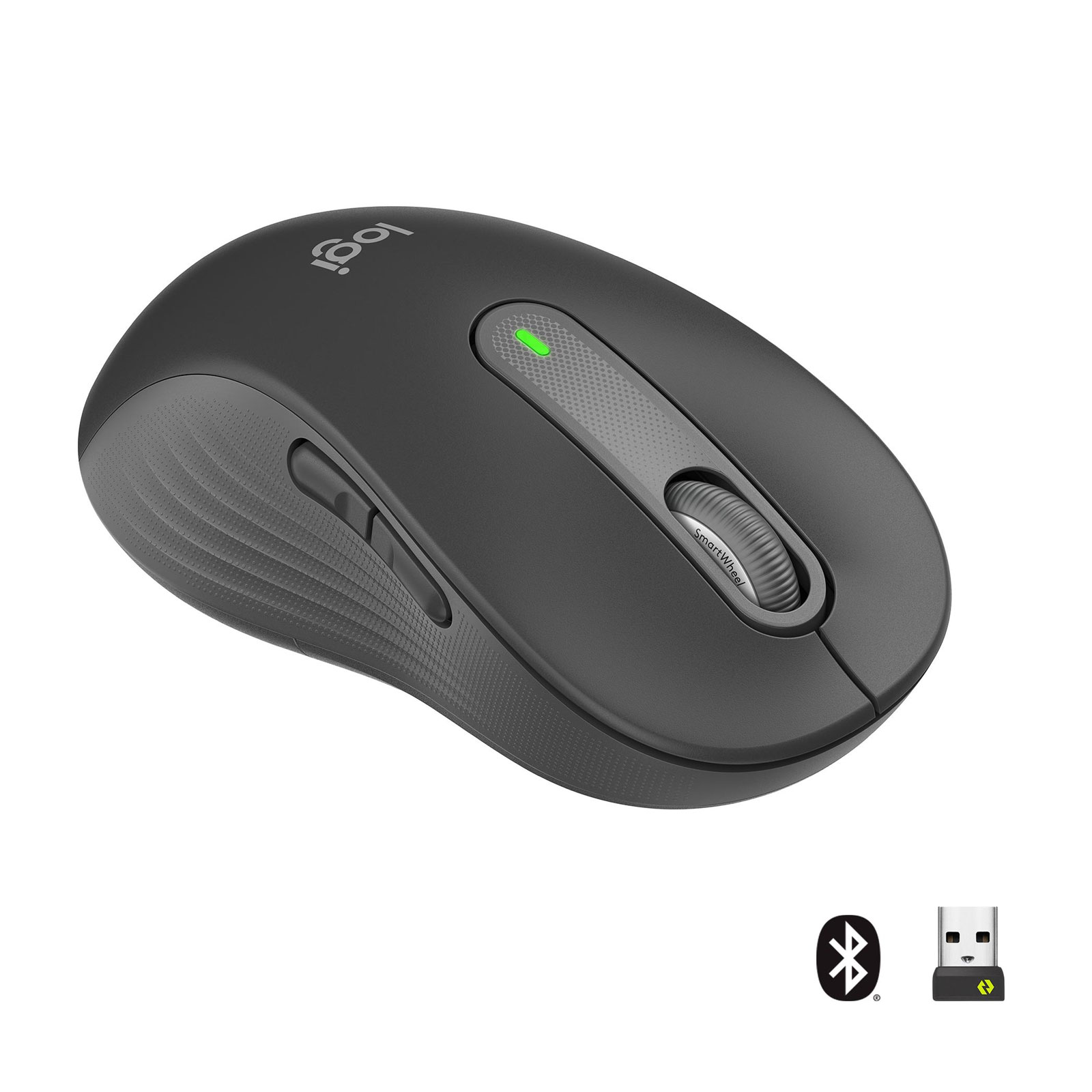 Logitech Signature M650 L Left Wireless Maus Graphit