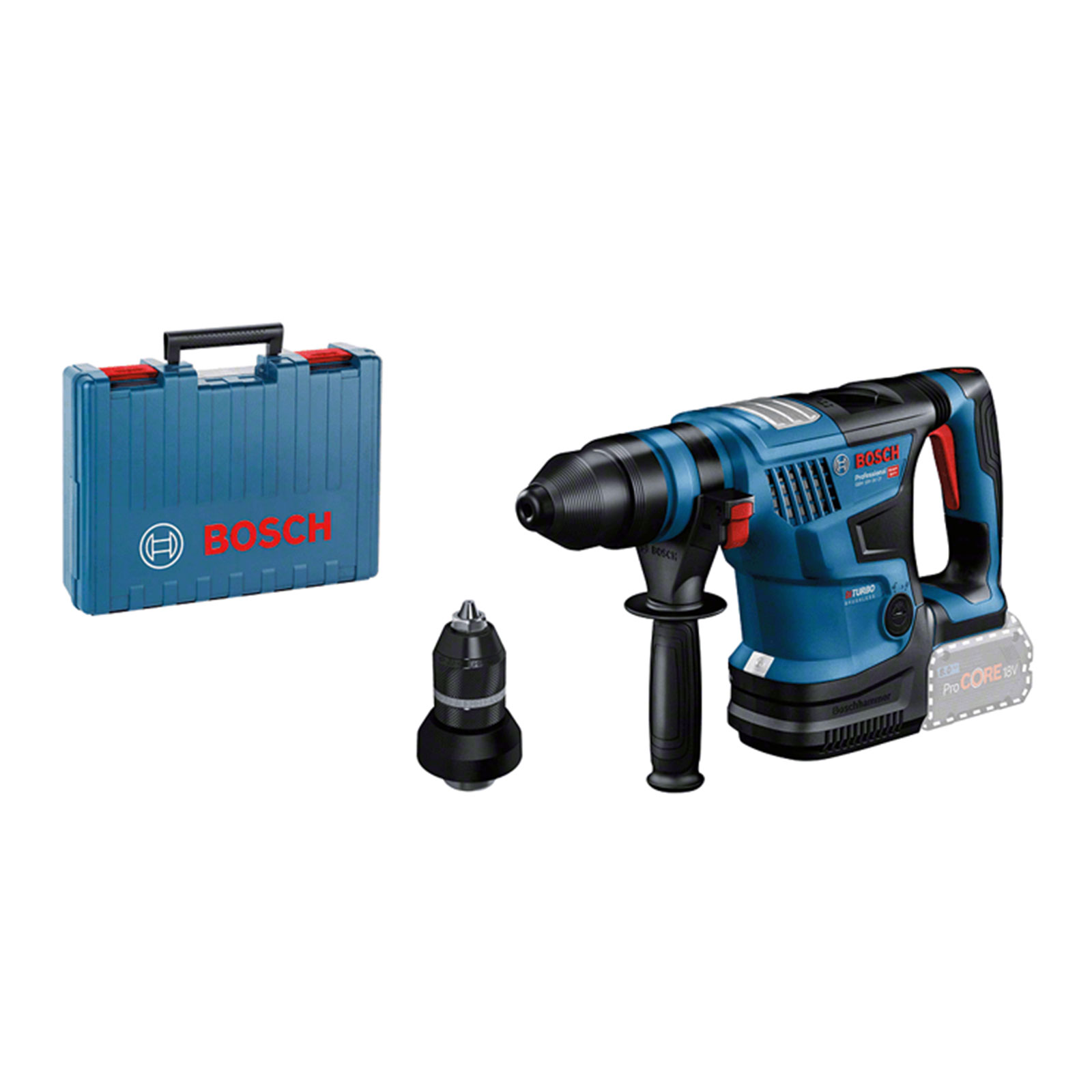 Bosch Professional GBH 18V-34 CF (2xPC 5.5, GAL 1880 CV CC) Akkubohrhammer