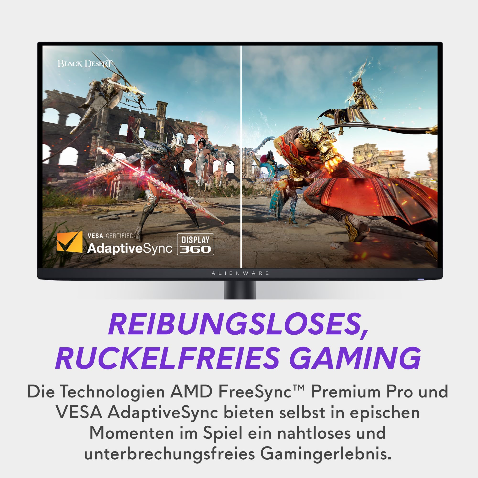 Alienware AW2725DF 27 Zoll QHD (2560x1440) Gaming Monitor