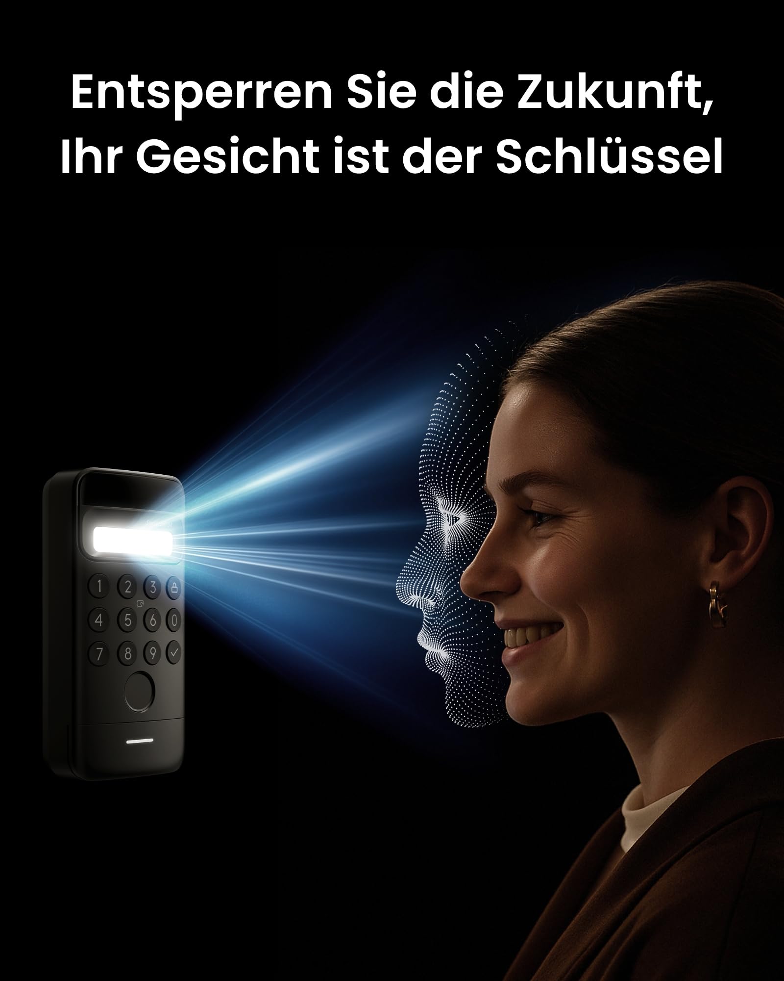 SwitchBot WLAN Smart Lock Ultra mit Keypad Vision