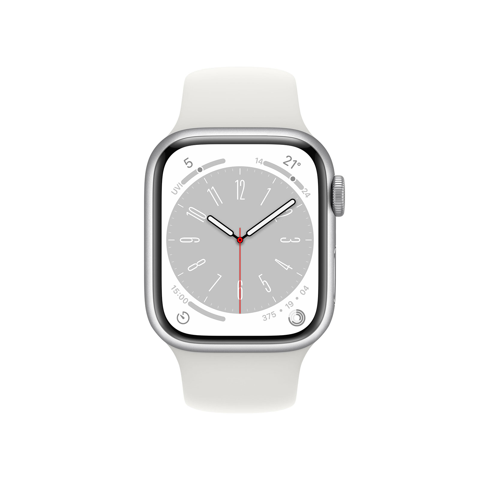 Apple Watch Series 8 GPS + Cellular 41mm Aluminiumgehäuse Polarstern mit Polarstern Sportarmband