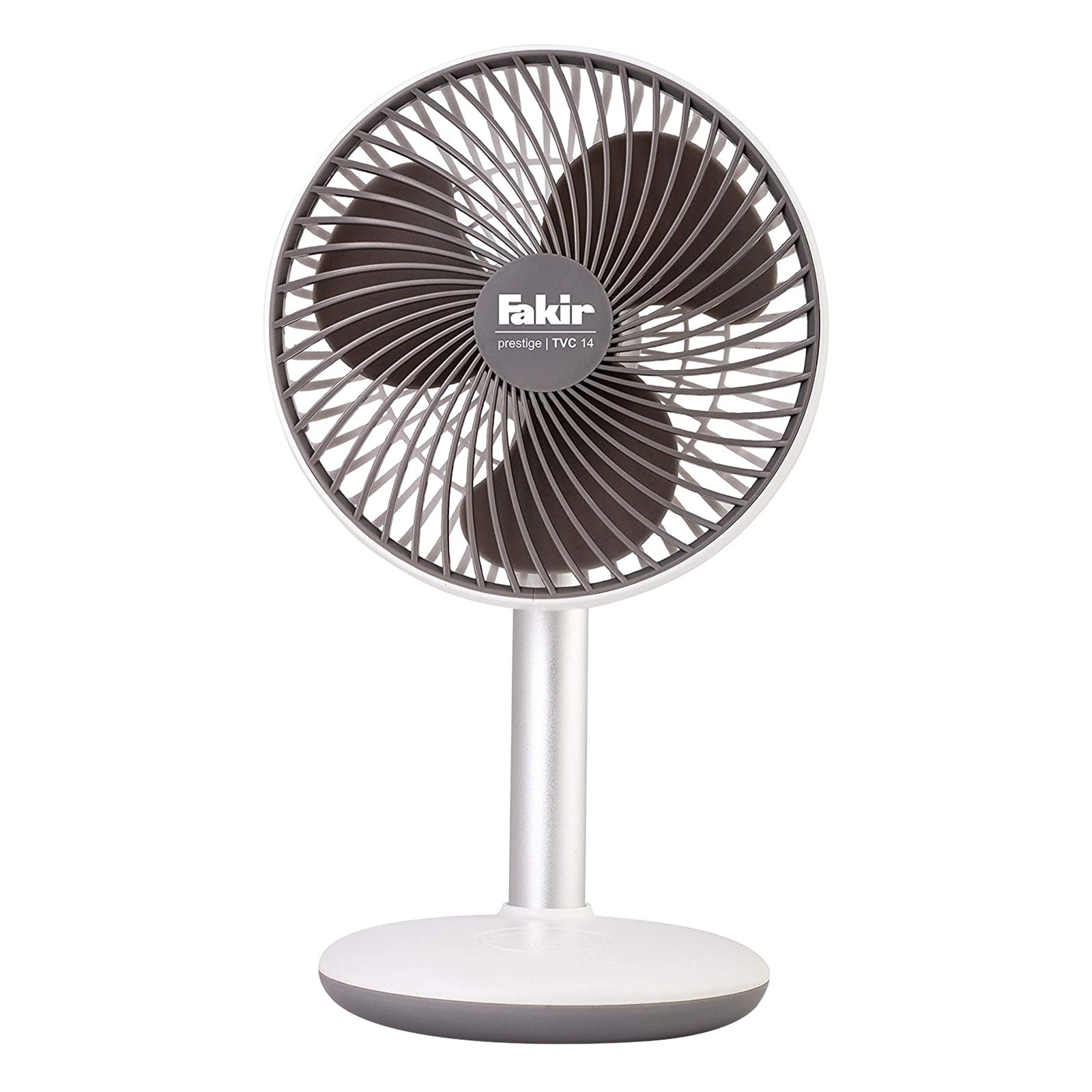Fakir Prestige TVC 14 Akku-Tischventilator weiß