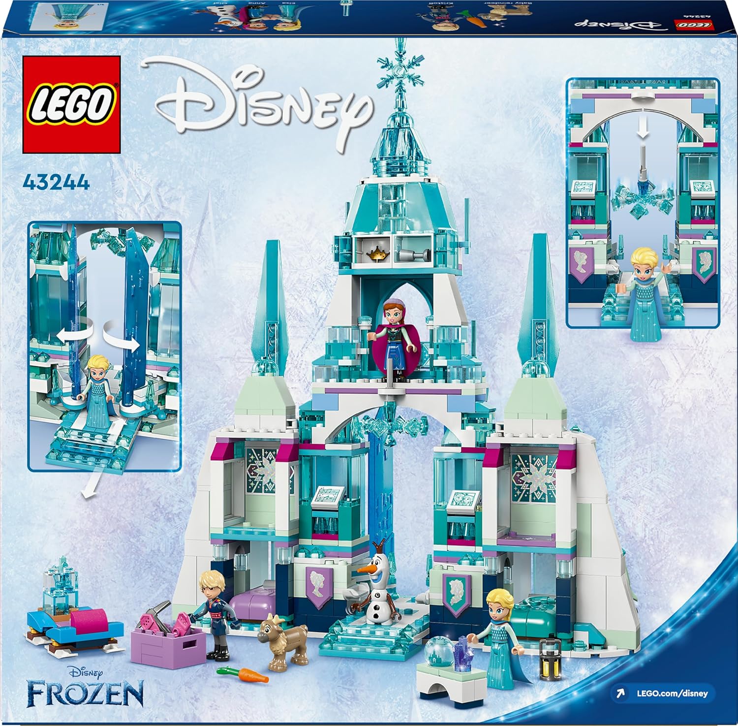 LEGO ǀ Disney Frozen Elsas Winterpalast 43244