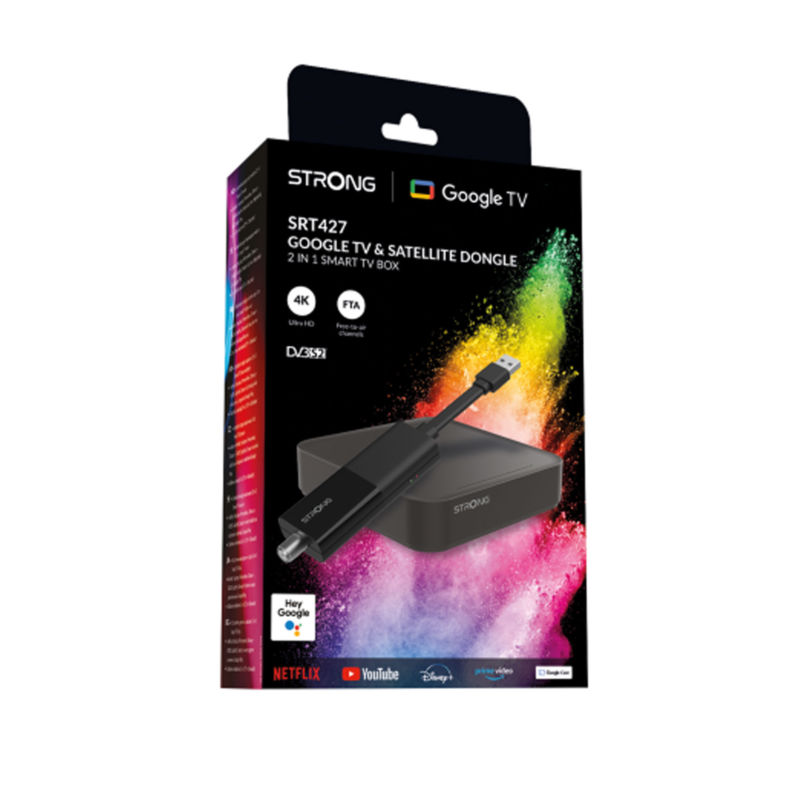 Strong SRT427 DVB-S2+Google TV