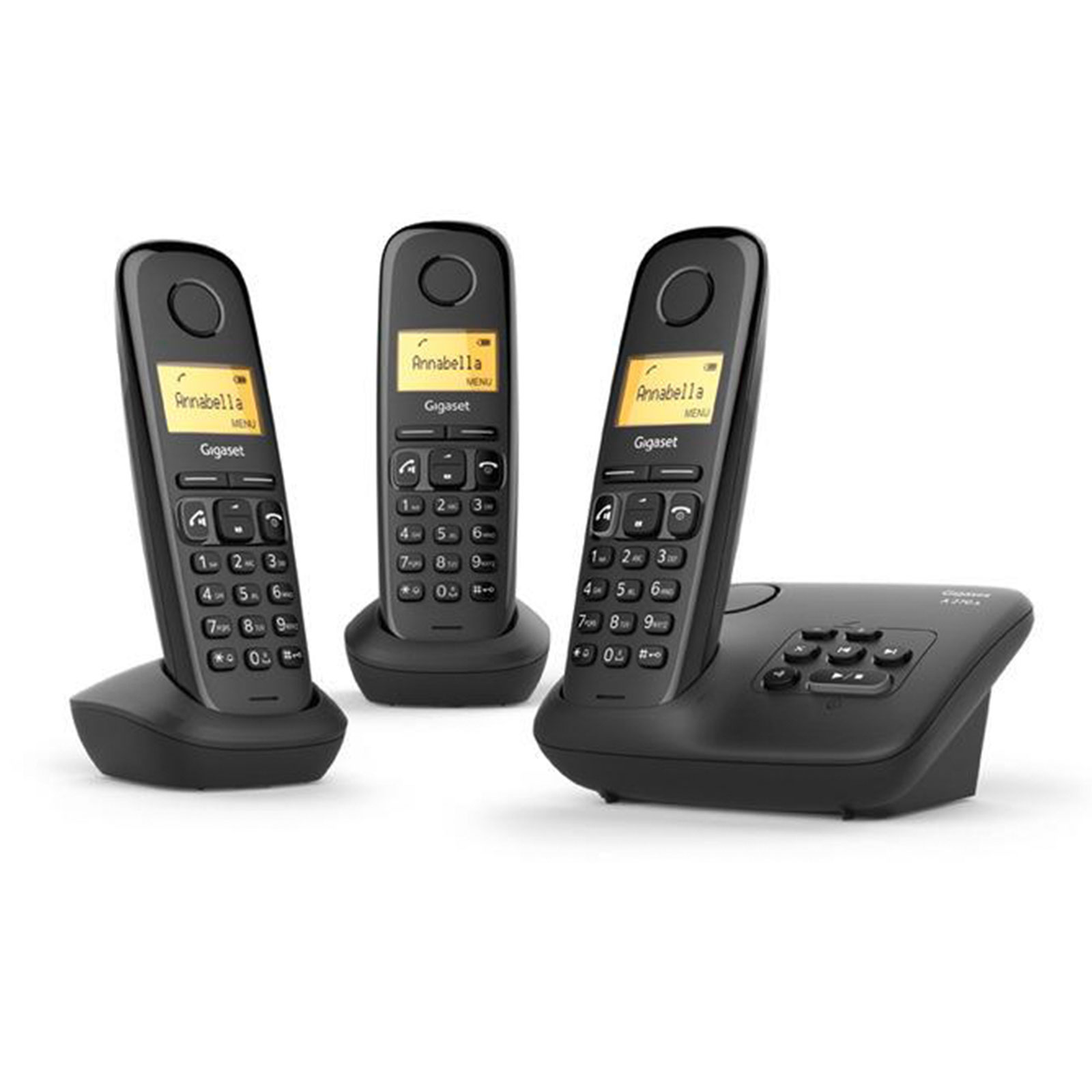Gigaset A 270 A Trio schwarz DECT Schnurlostelefon Gigaset A 270 A Trio schwarz DECT Schnurlostelefon