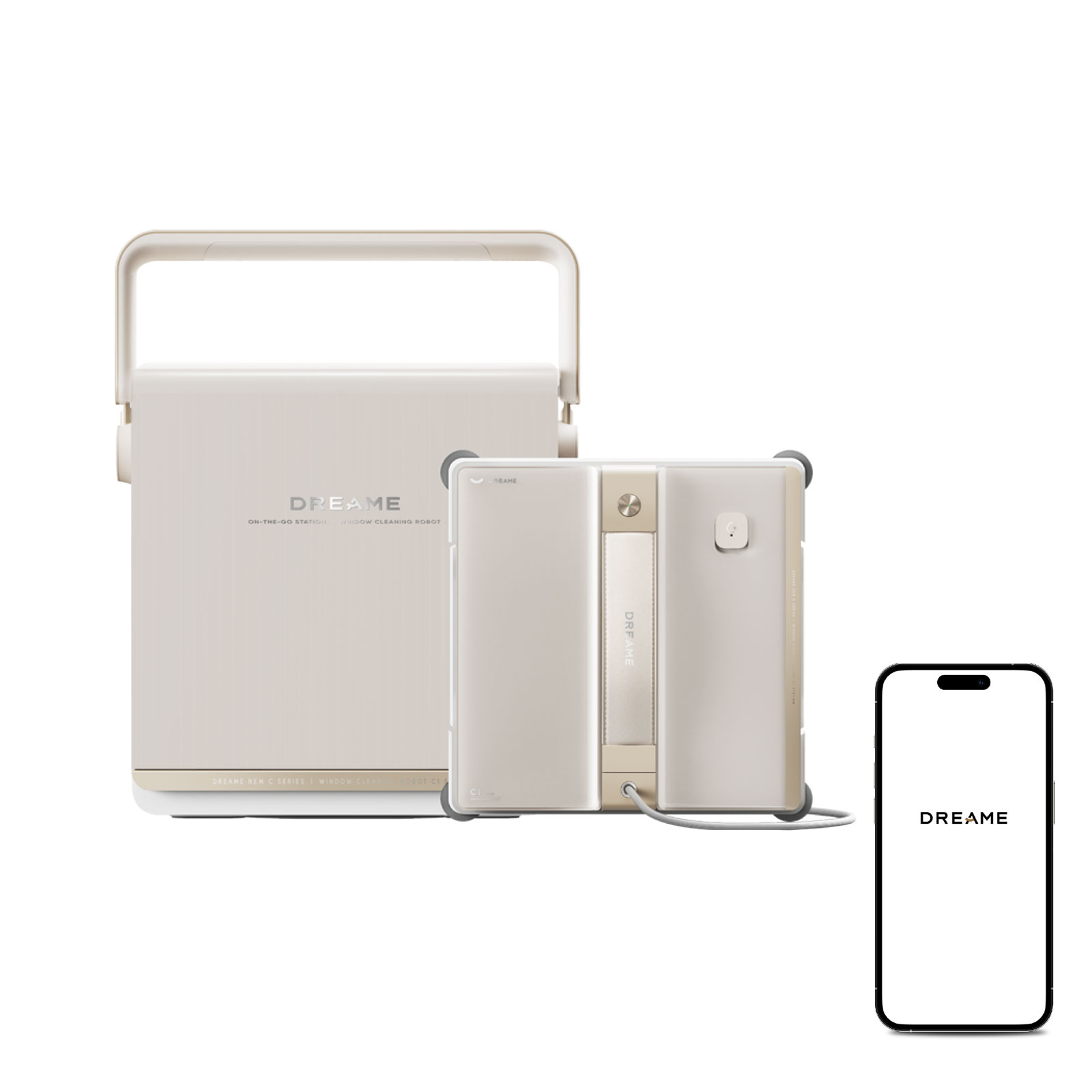 DRE C1 Fensterputzrob. m. Stat