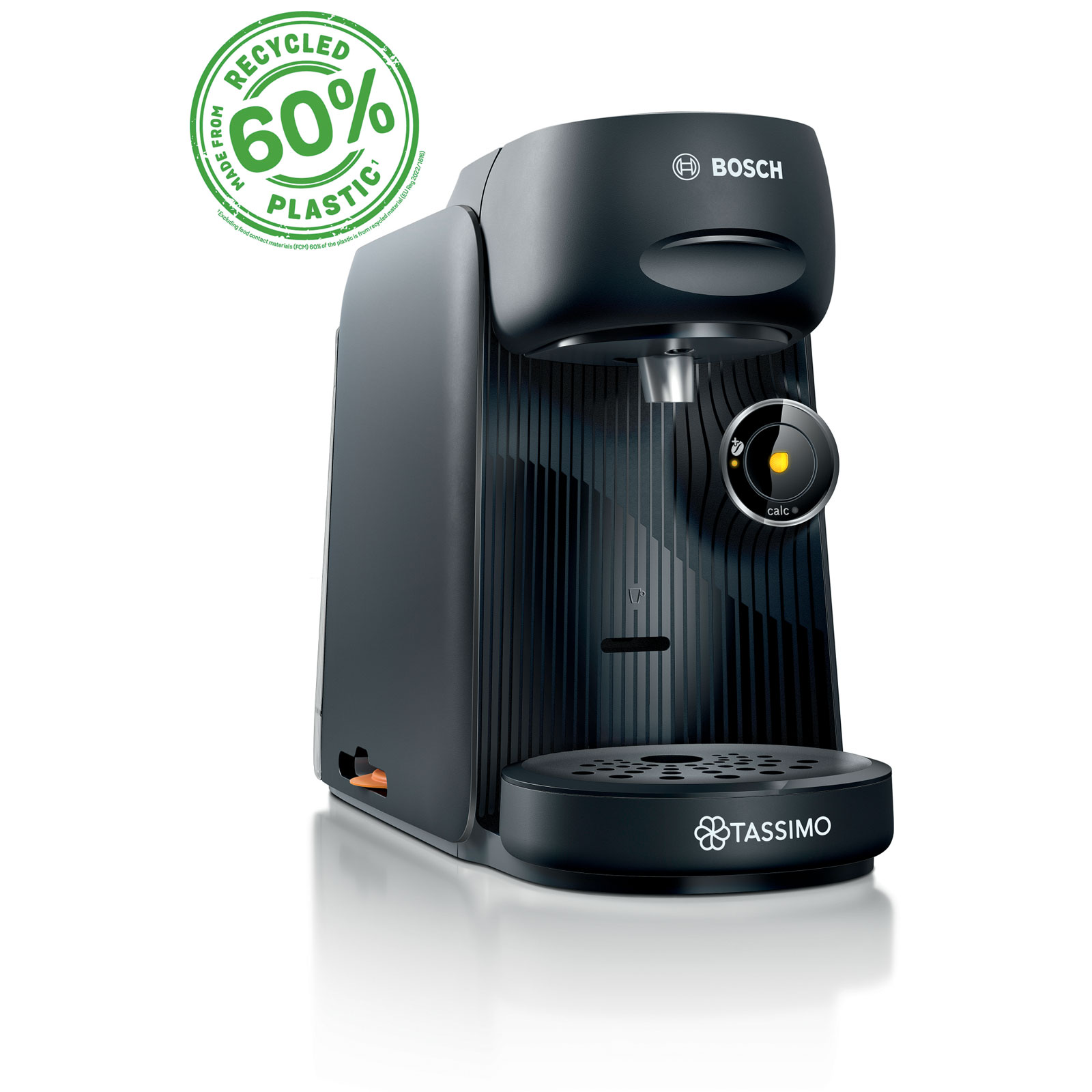 Bosch TAS16xx TASSIMO Multi-Getränke-Autom. FINESSE inkl. TASSIMO Kapseln Cappuccino Intenso