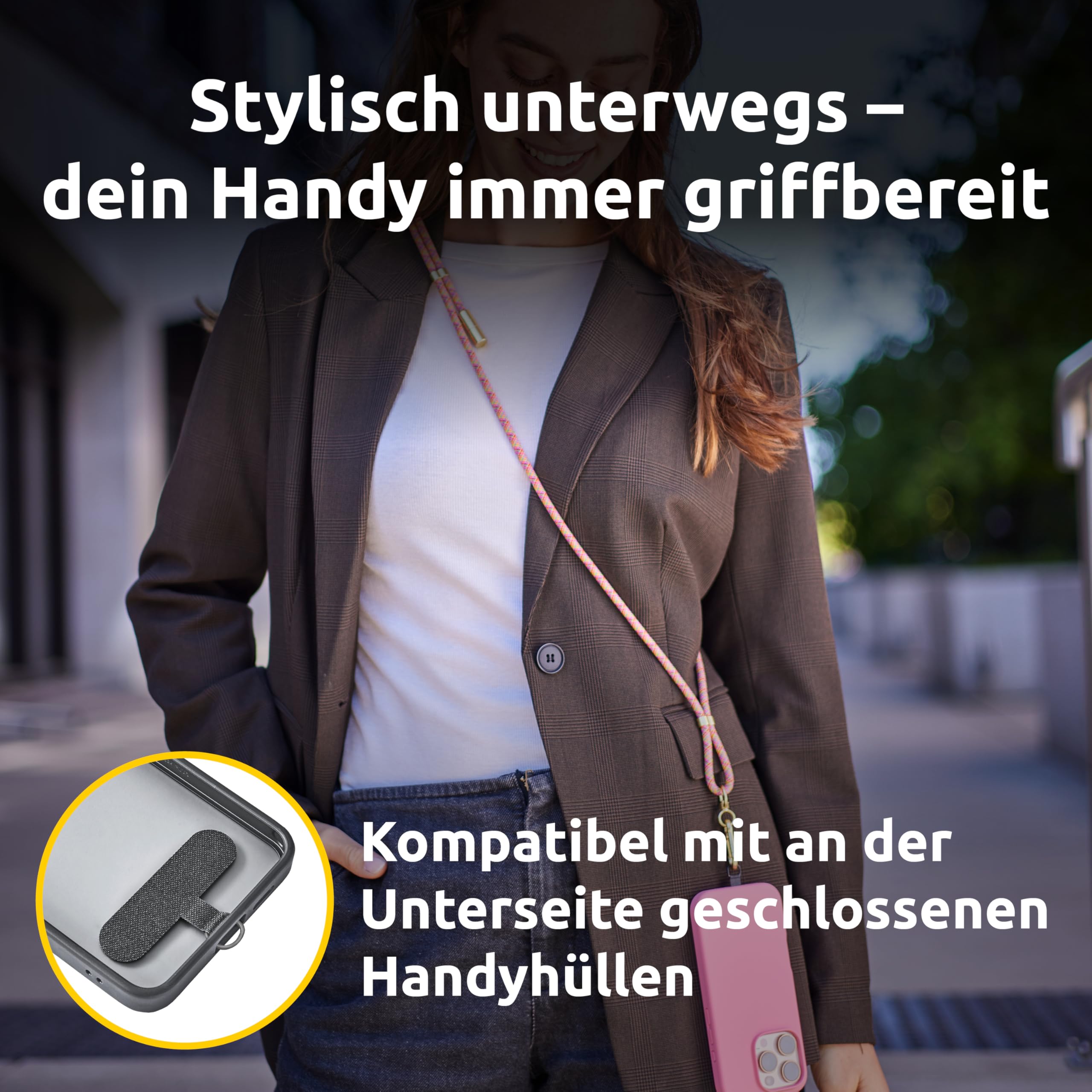 Intenso USB-C Lade- und Datenkabel Handykette