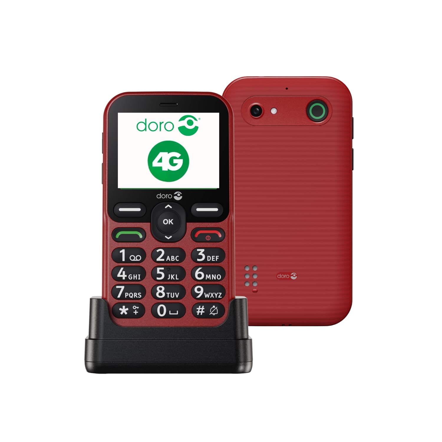 DORO Telefon – Doro Leva E10 – 4G Handy für Senioren