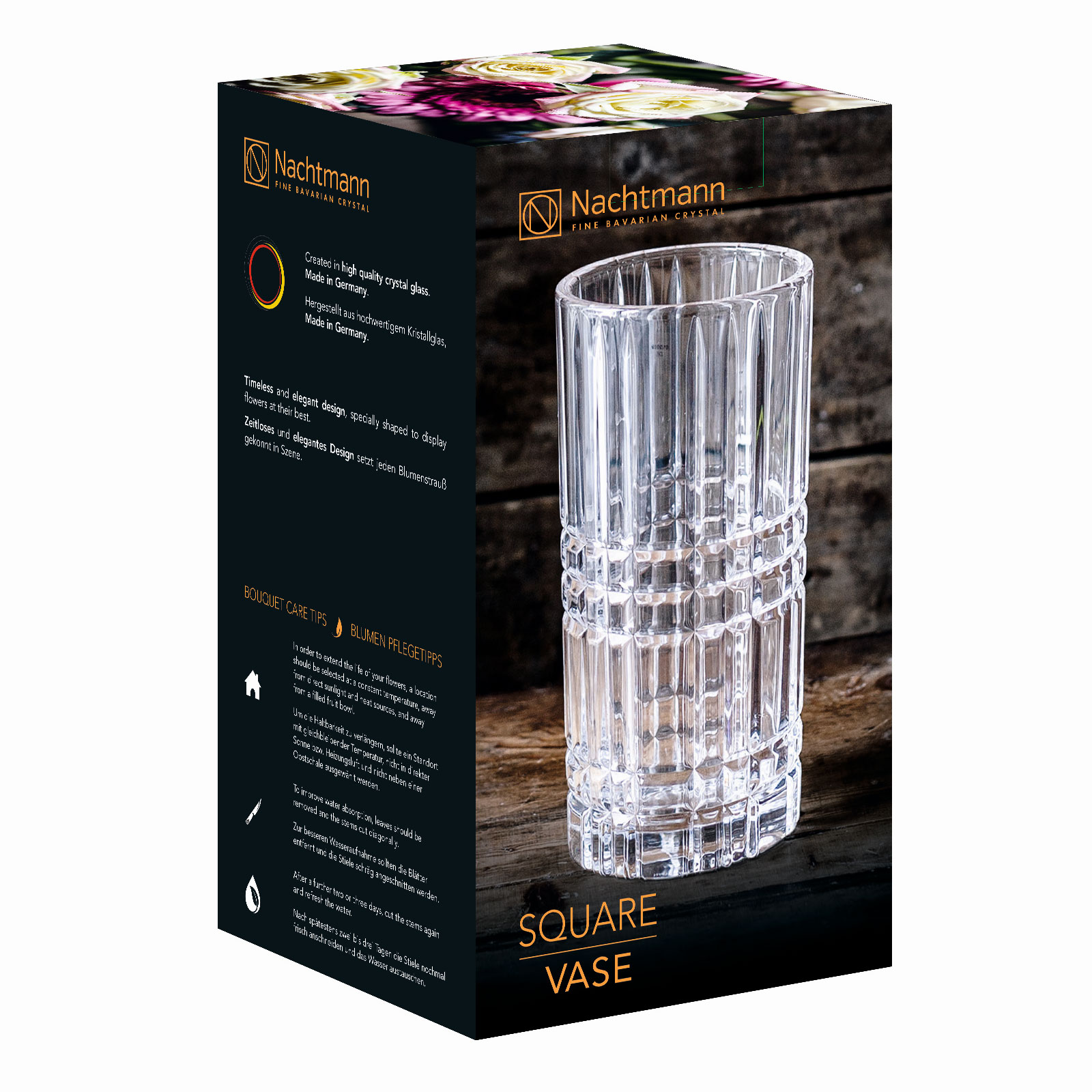 Nachtmann Square Vase 23 cm 0097781-0