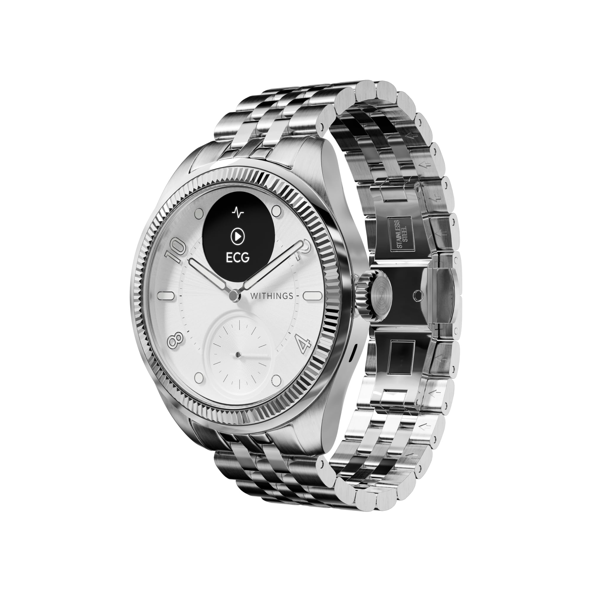 Withings ScanWatch Nova, Hybrid Smartwatch Herzgesundheit für M&F - EKG, SPO2