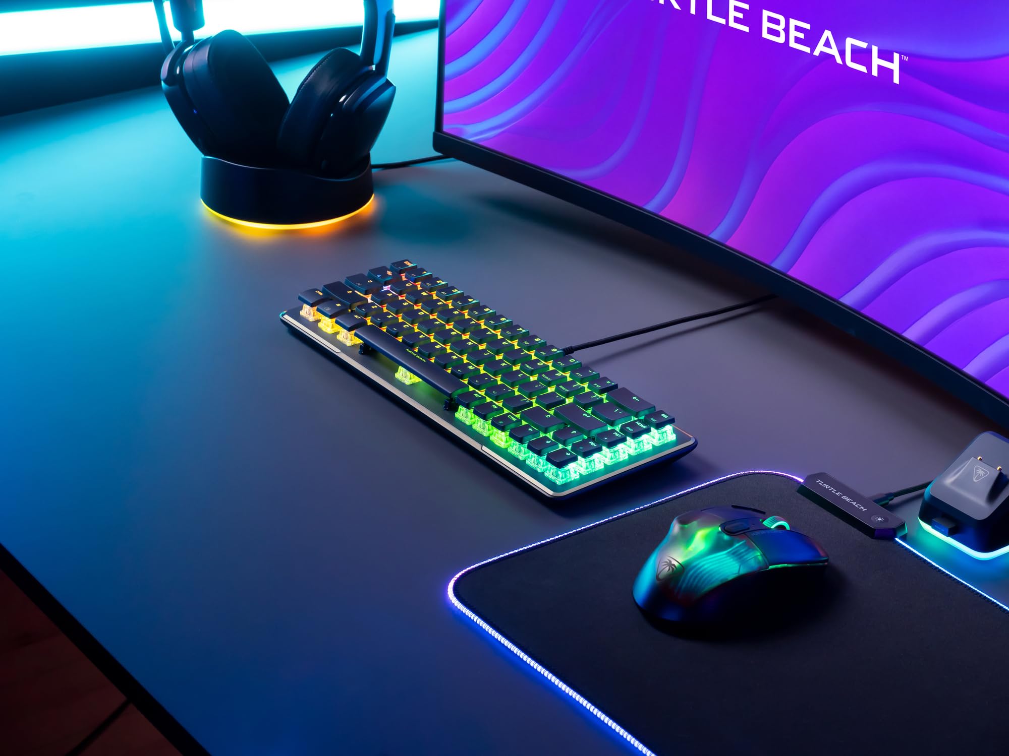 Turtle Beach Vulcan II Mini Tastatur Gaming USB QWERTY