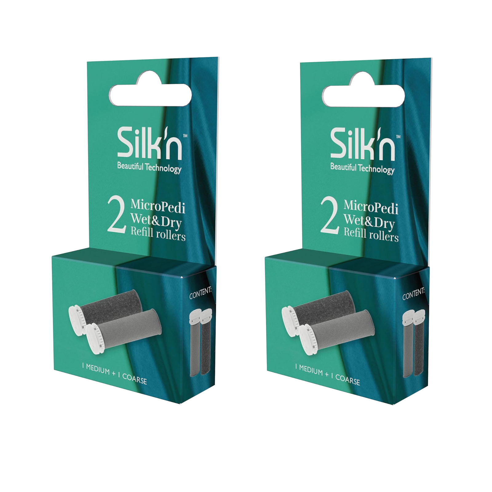Silk`n MicroPedi Wet & Dry Multipack 4 Stück