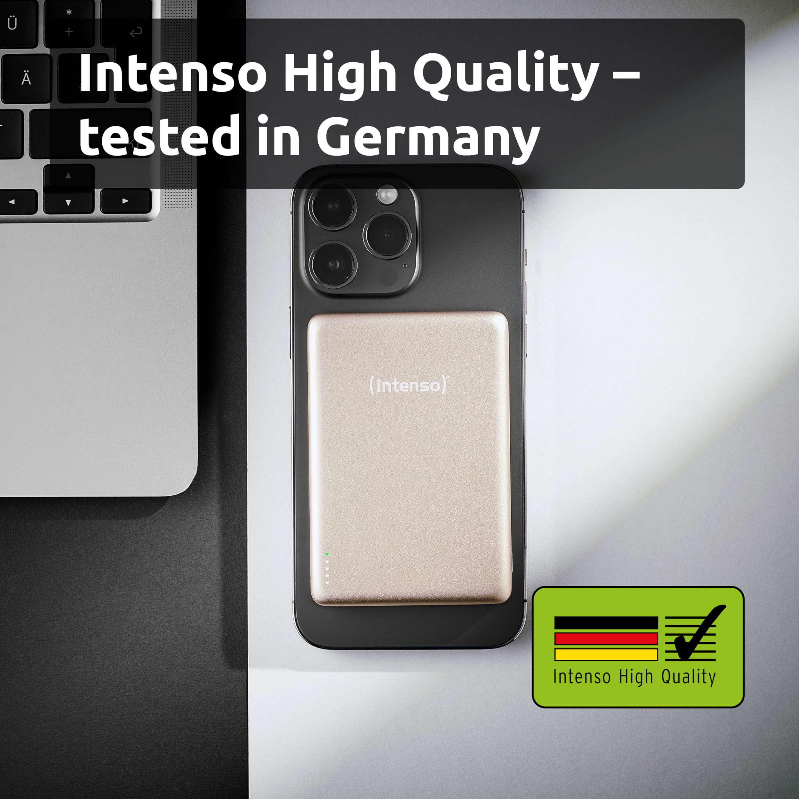 Intenso MW10000 Magnetische Powerbank 10000 mAh – MagSafe kompatibel