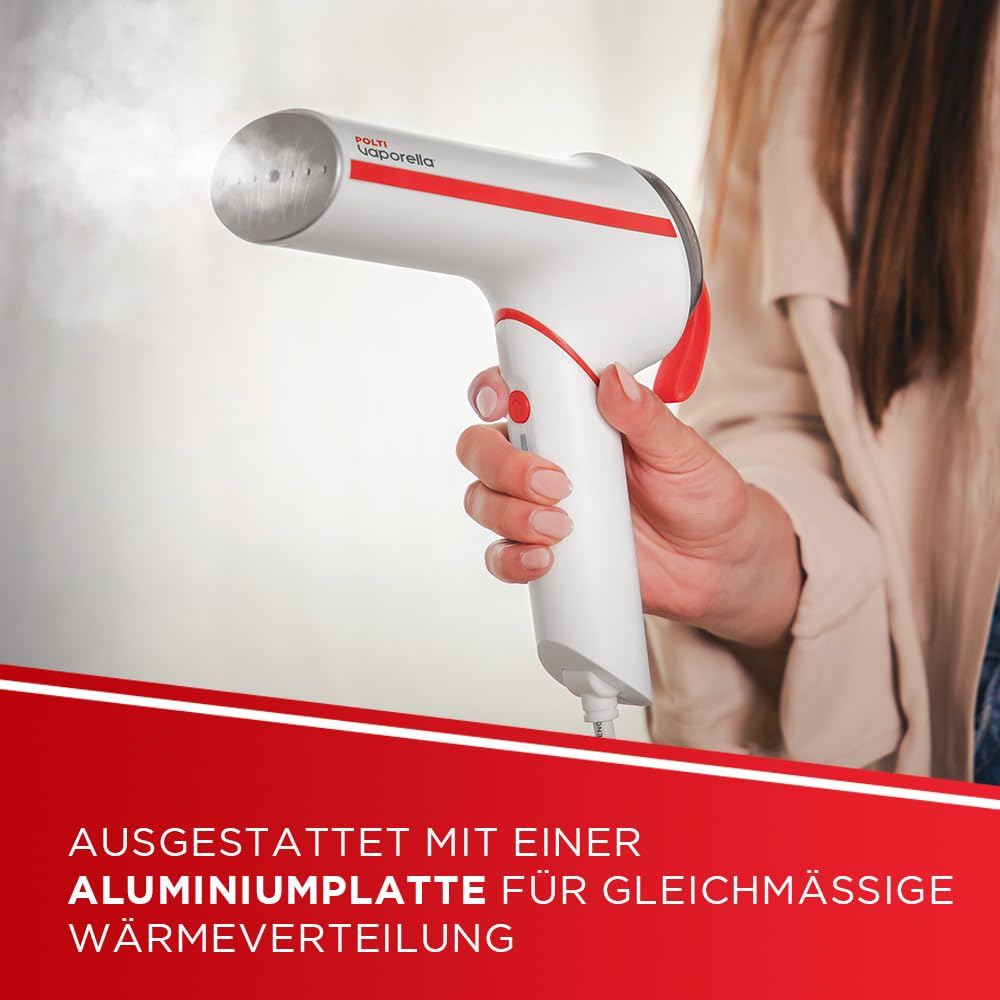 Polti Vaporella Vertical Styler GSM50R, tragbares vertikales Dampfbügeleisen