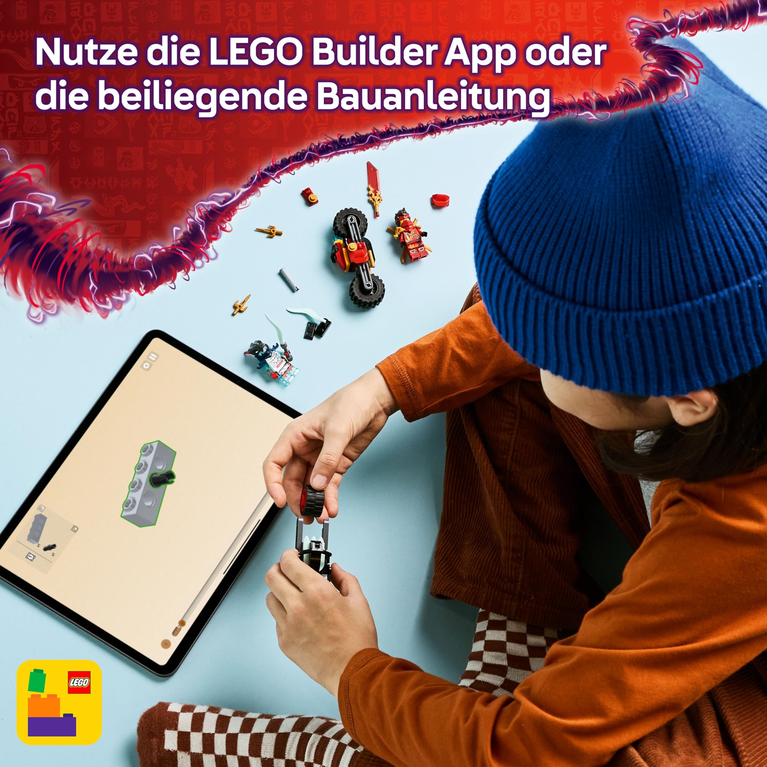 LEGO NINJAGO Kais Motorradrennen 71838