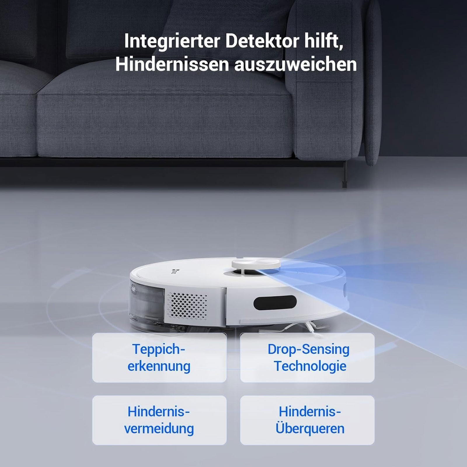 EZVIZ RE4 Plus Saugroboter mit Wischfunktion