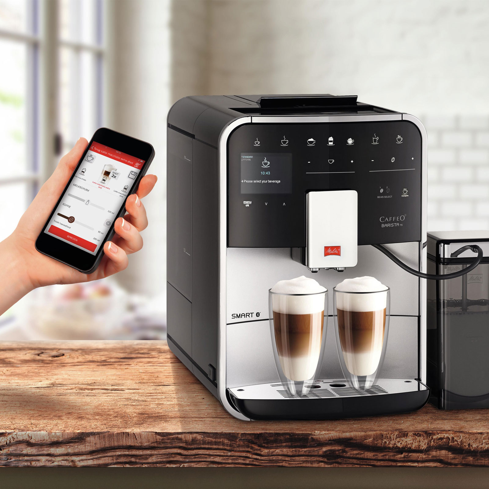 MELITTA F85/0-101 CAFFEO Barista TS Smart Kaffeevollautomat silber