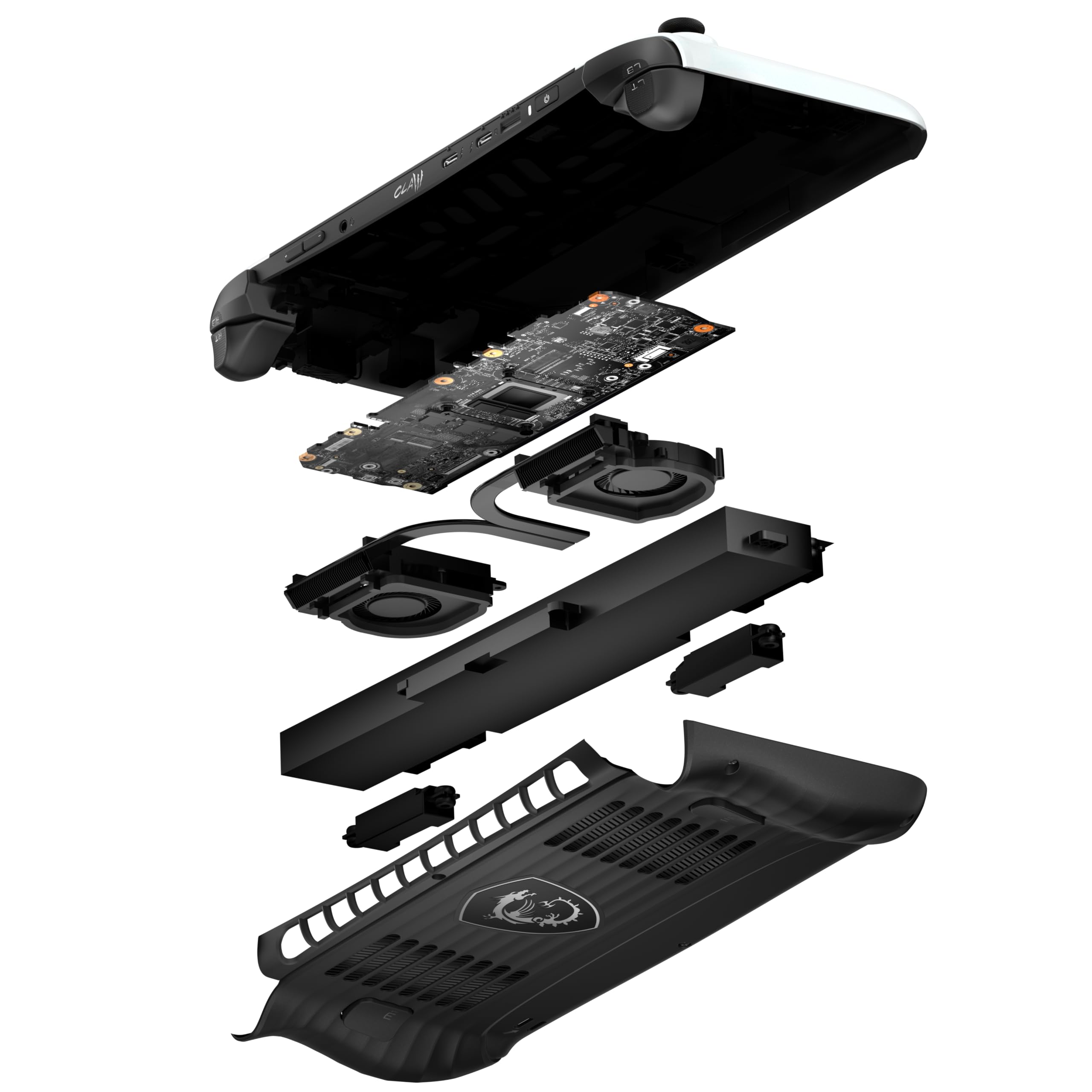 MSI Claw 8 AI+ Gaming Handheld, Polar Tempest Edition, 8 Zoll