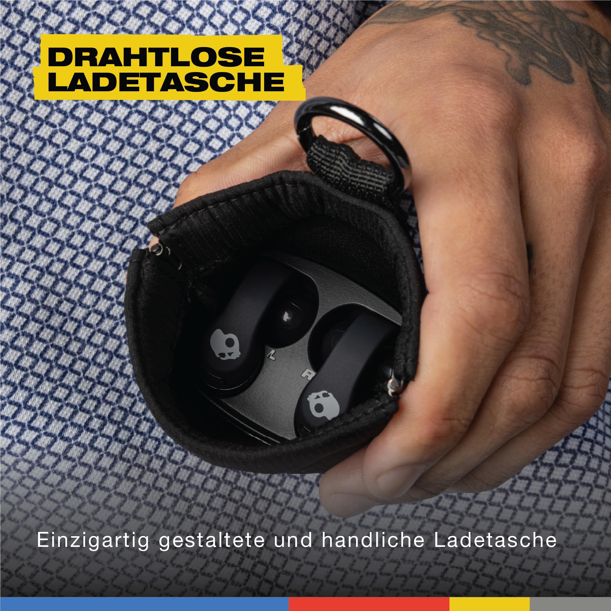Skullcandy Push 720 Open Drahtlose Bluetooth Open-Ear-Ohrhörer