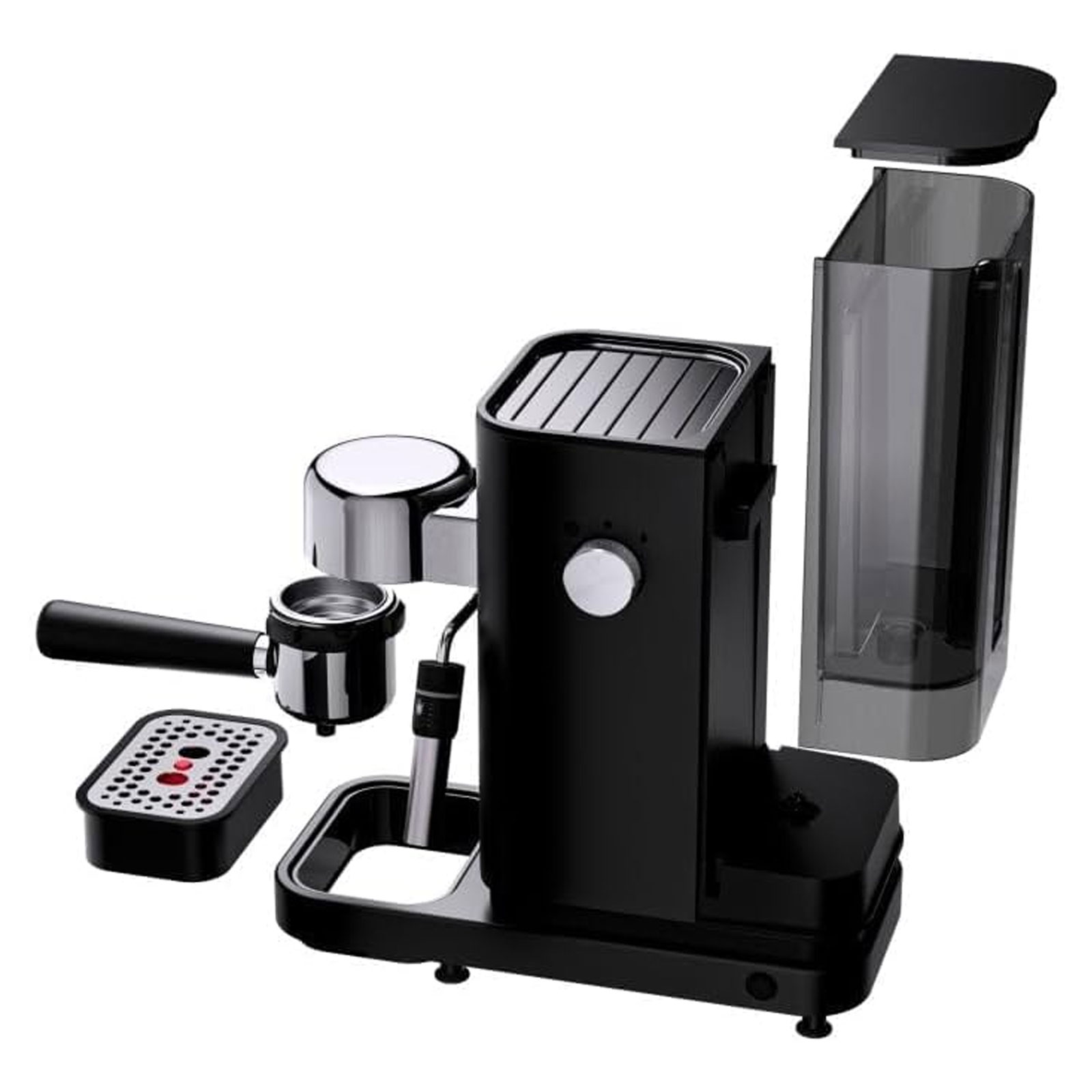 WMF Lumero Deep Black Siebträger-Espressomaschine