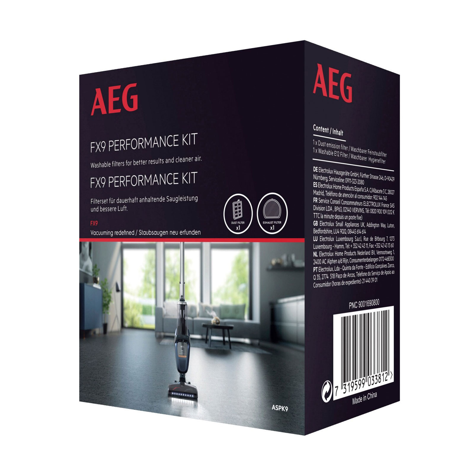 AEG ASPK9 Performance Kit für FX9