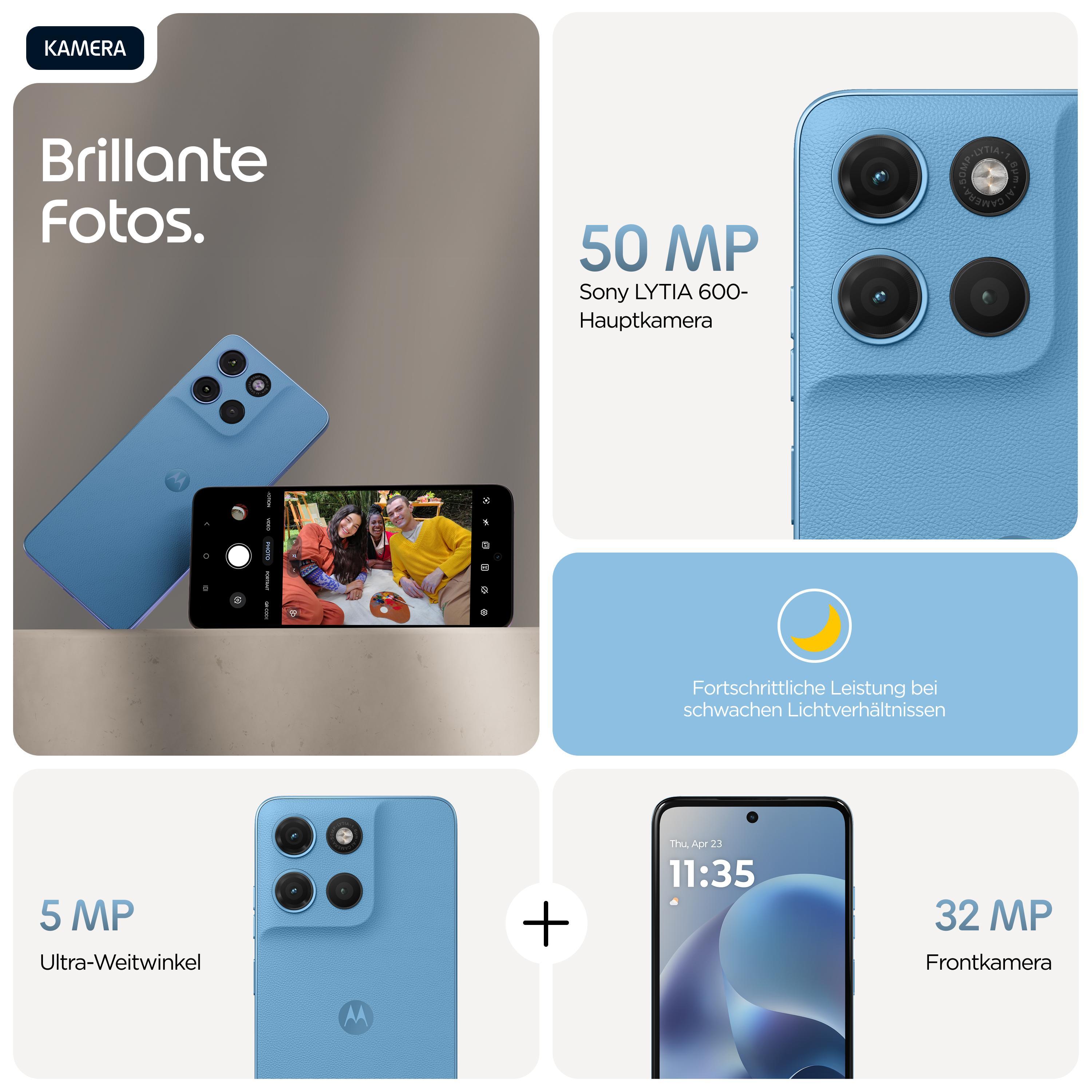 Motorola G17 4 GB + 128 GB PANTONE® Alaskan Blue Smartphone