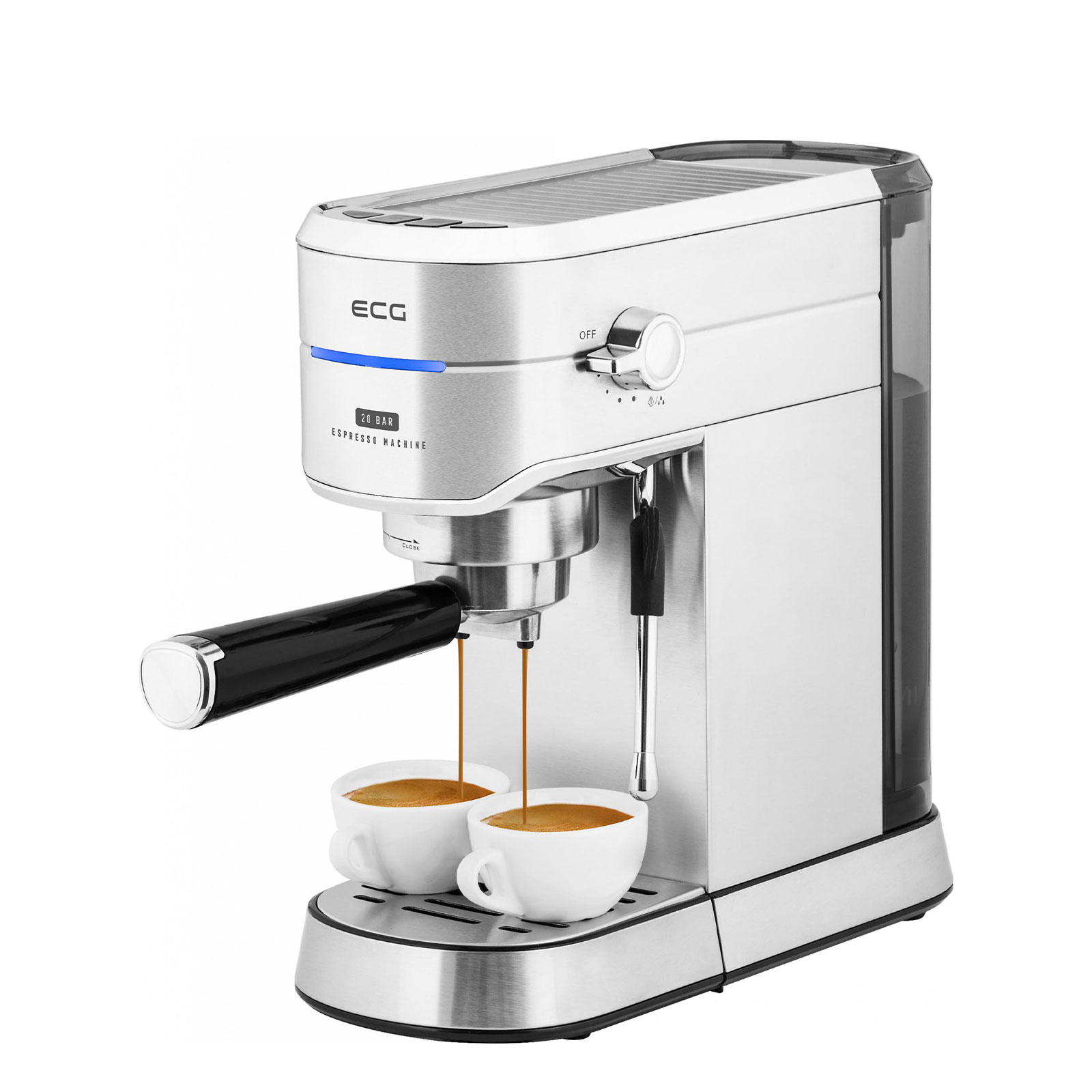 ECG ESP 20501 IRON Siebträger-Espressomaschine