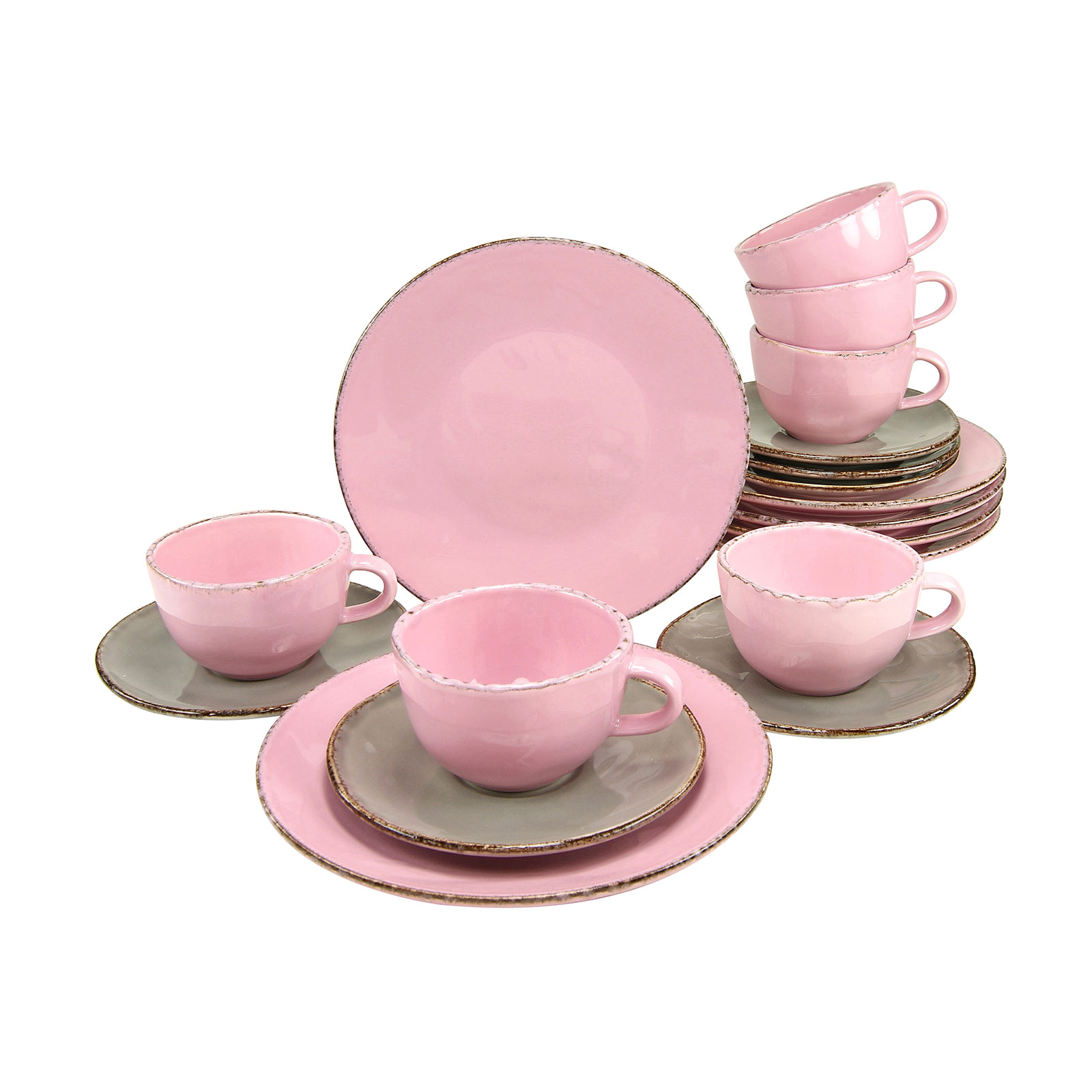 Creatable, 14776, Serie ORGANIC ELLA, Kaffeeservice 18 teilig