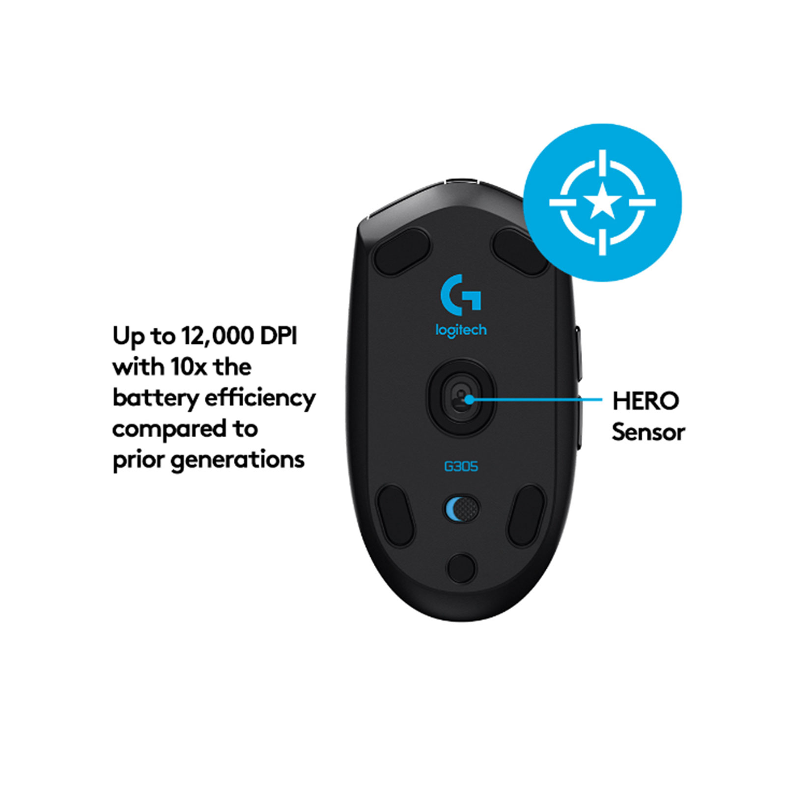 Logitech G305 Lightspeed Wireless Gaming Mouse