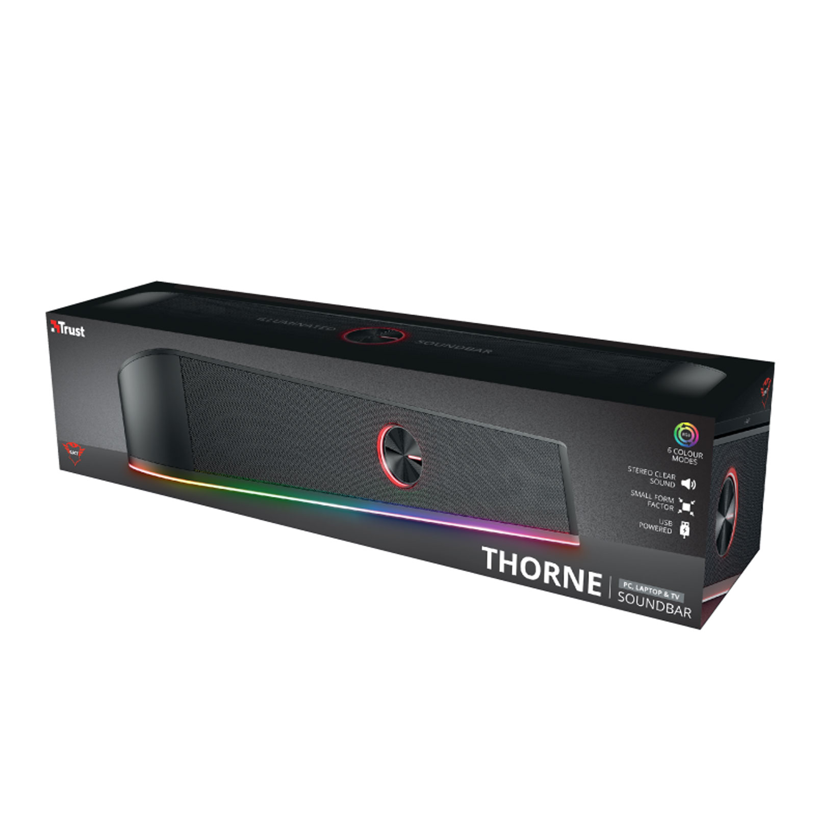 Trust GXT 619 Thorne RGB Illuminated Soundbar