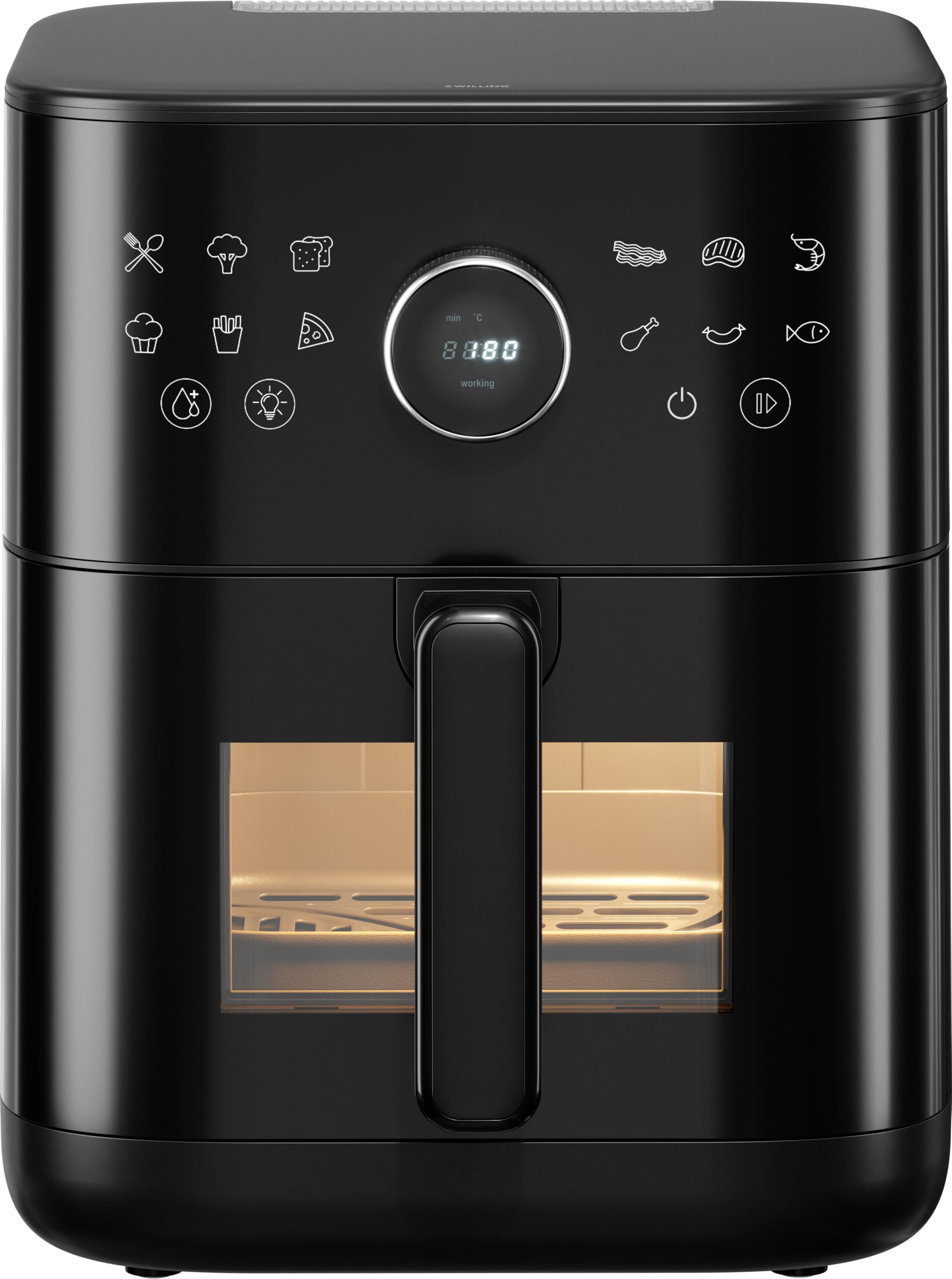 ZWILLING Air Fryer Pro 6L Heißluftfritteuse 12 Programme 1800 Watt