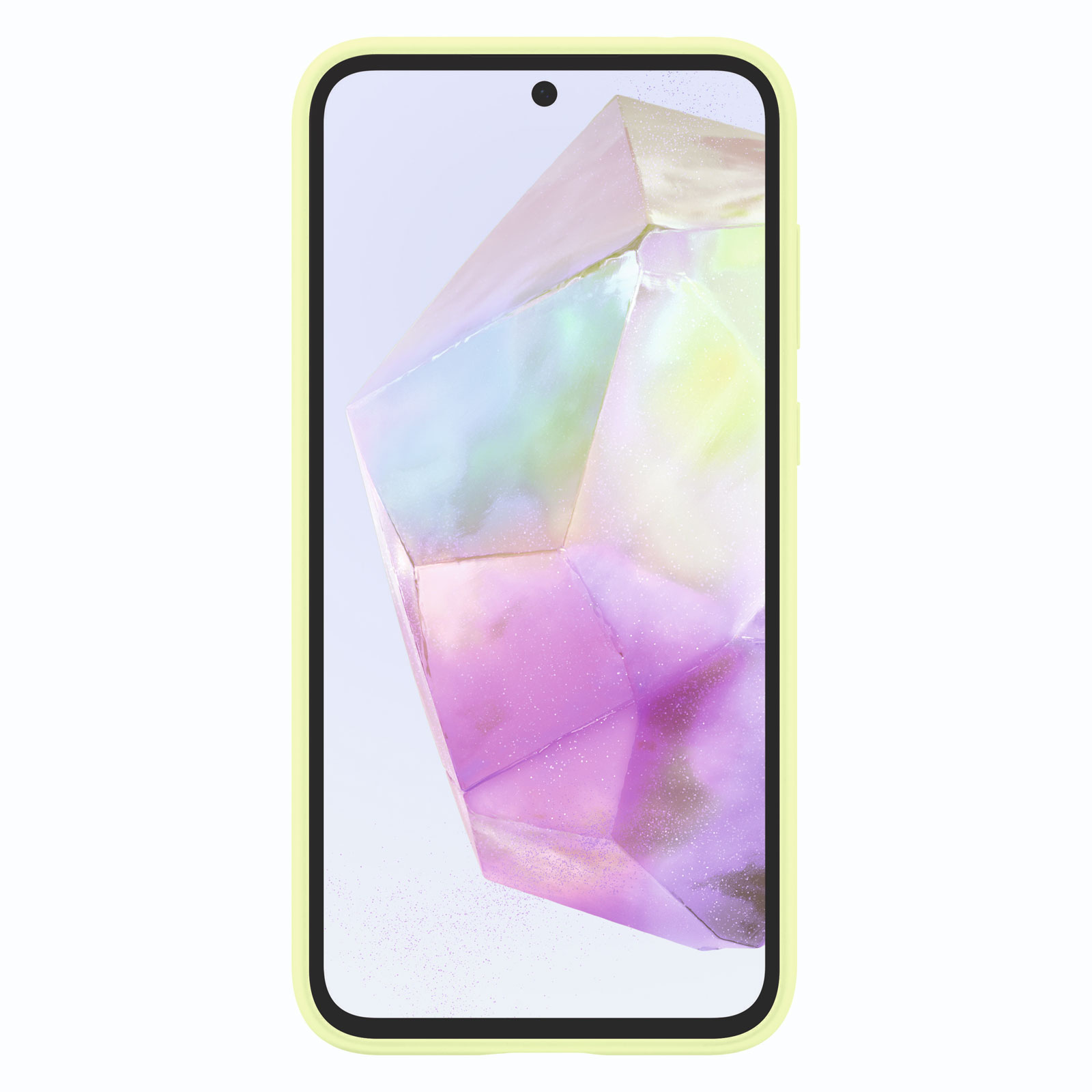 Samsung EF-PA356 für Galaxy A35 Silicone Case Lime Handyhülle (EF-PA356TMEGWW)