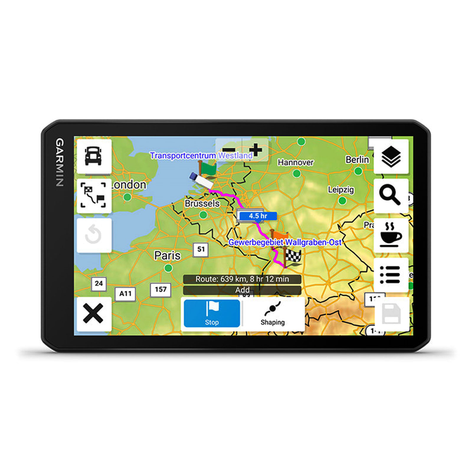 Garmin Dez LGV710, 7 Zoll LKW-Navi mit Digital Traffic Verkehrsinformationen (Europa und Südafrika)