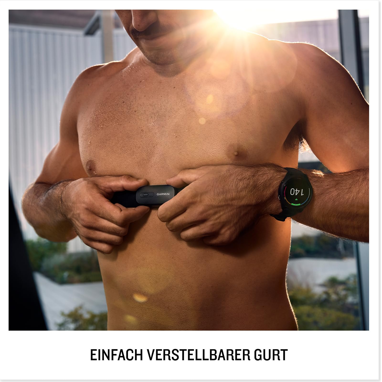 Garmin HRM 200 - Herzfrequenz-Brustgurt
