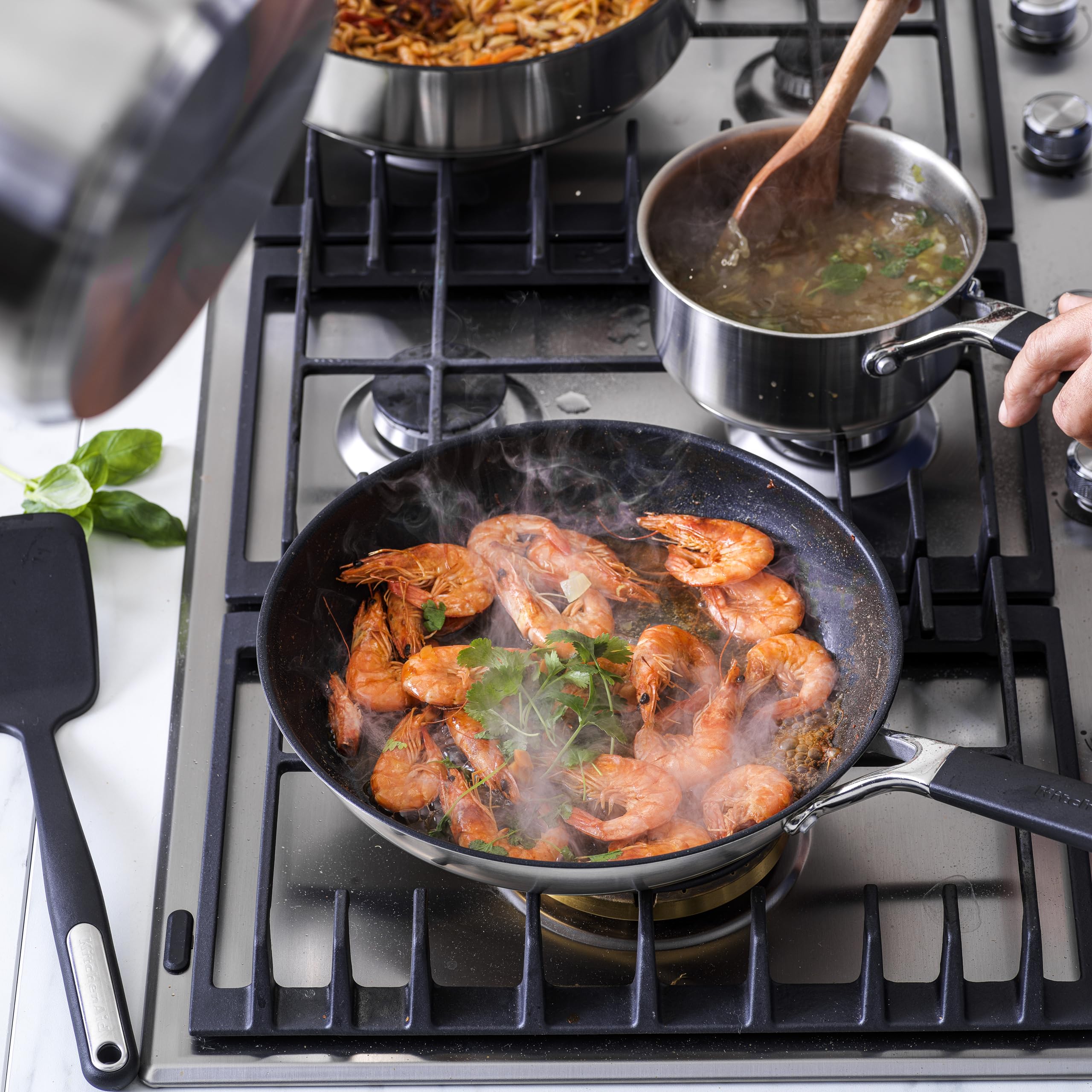 KitchenAid CC004003-001 Stielkasserolle  1.5L 16cm Edelstahl