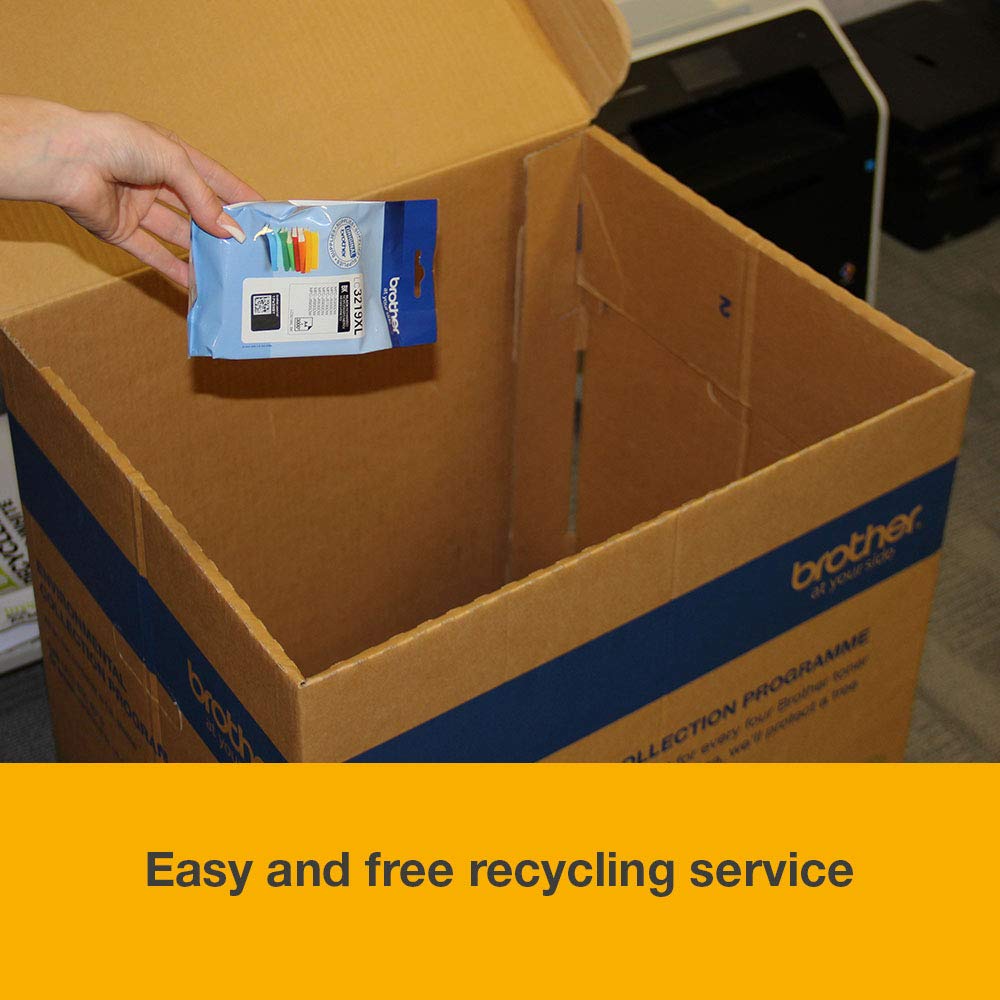 Brother Tintenpatrone LC521BK, schwarz