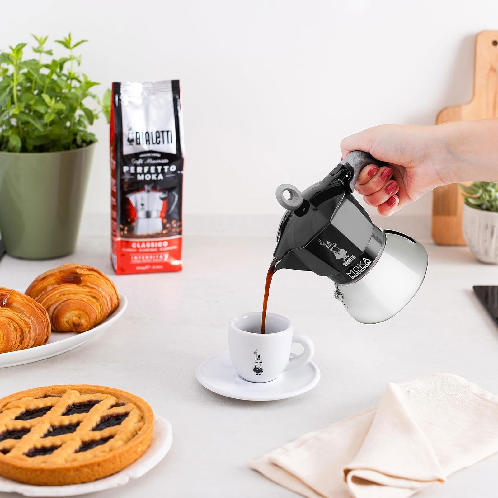 Bialetti New Moka Induction Espressokocher Bialetti New Moka Induction Espressokocher