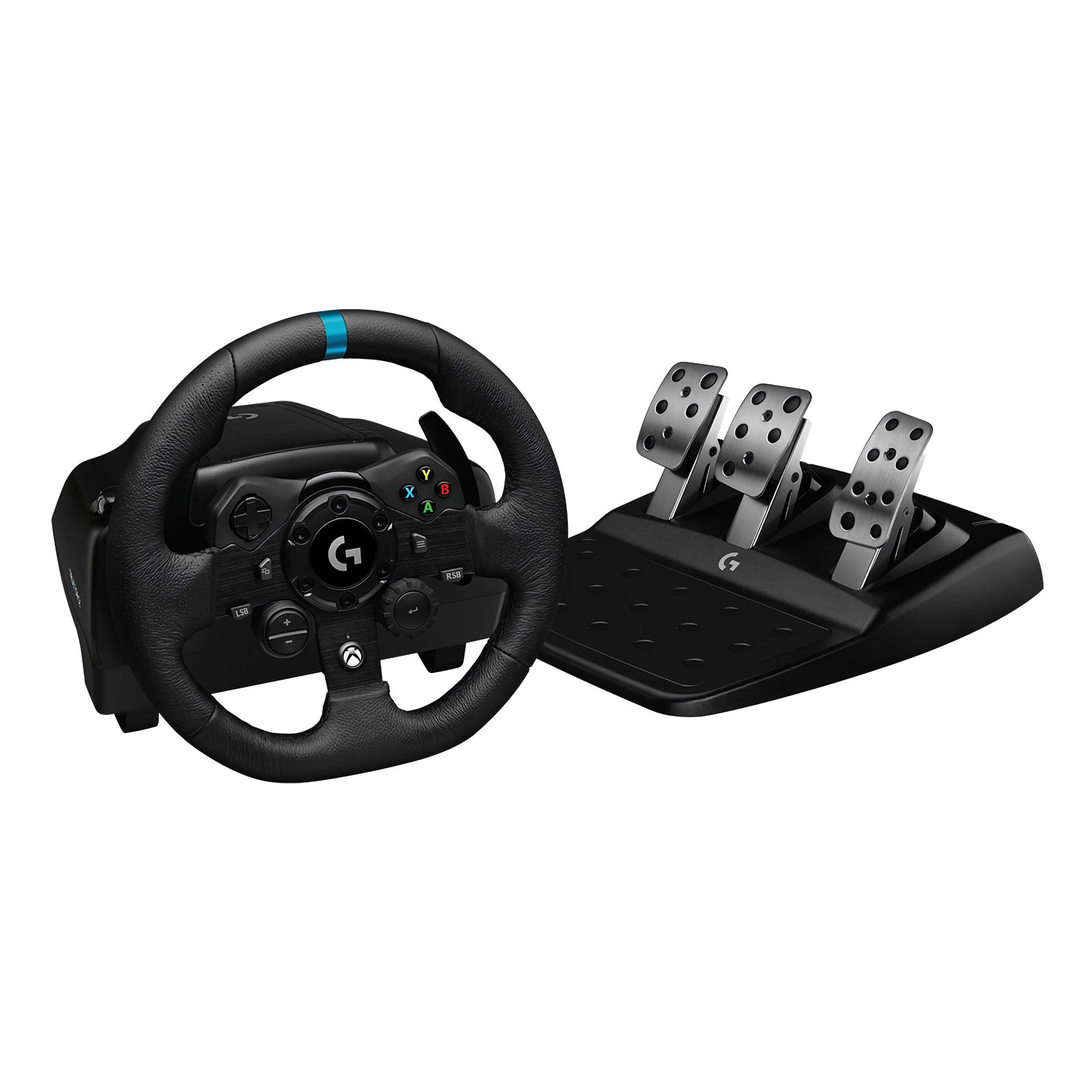 Logitech G923 Rennlenkrad Pedalset Trueforce Xbox One PC Gaming USB Racing Wheel