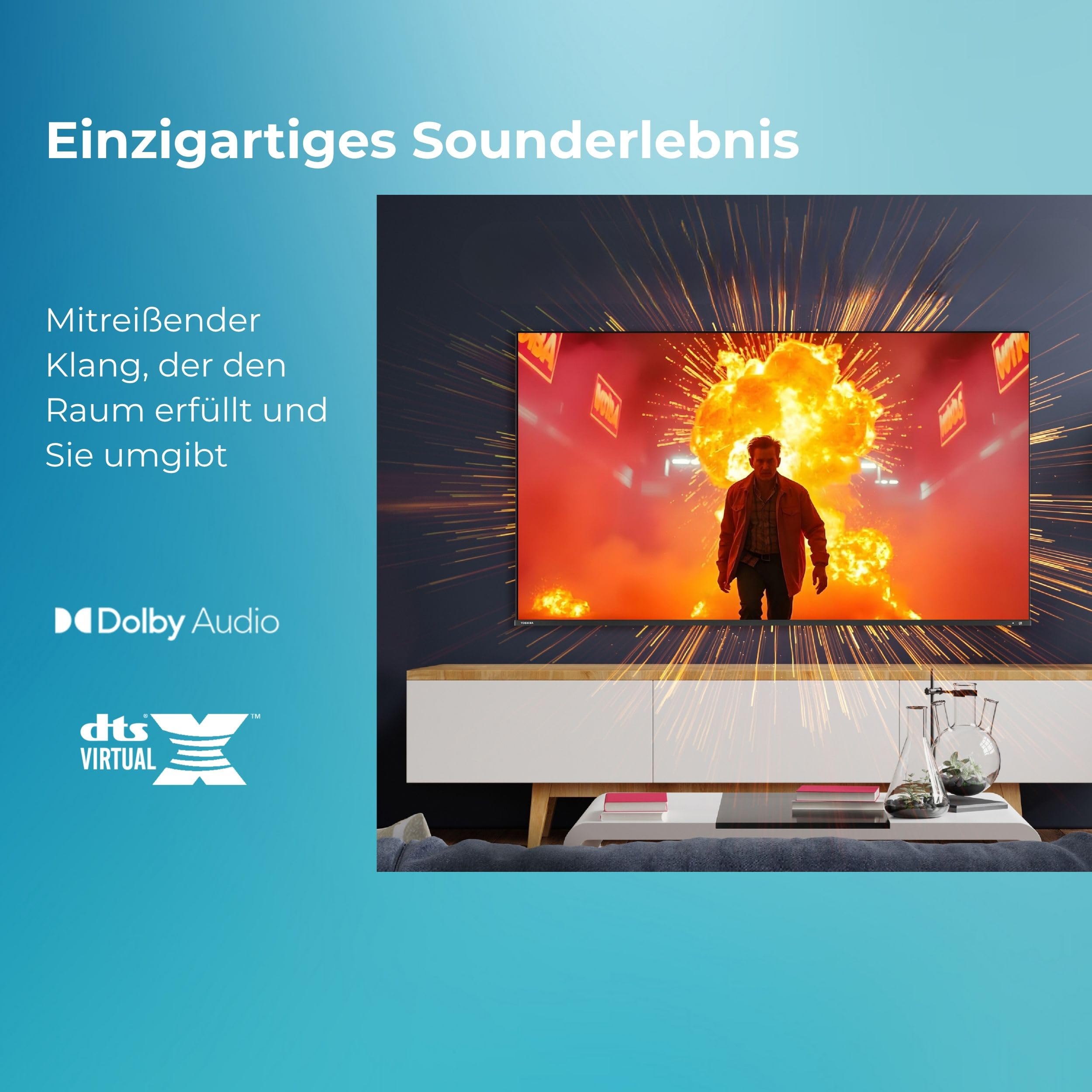 Toshiba Fernseher 32 Zoll Smart TV VIDAA HD