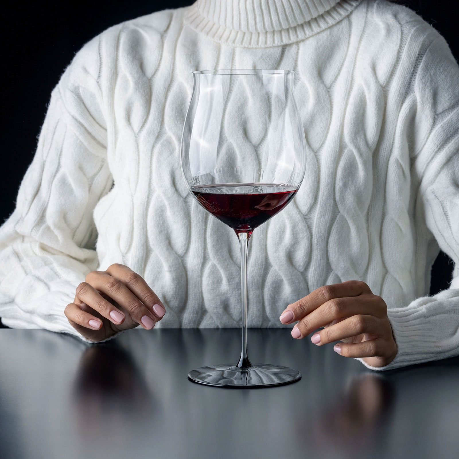 RIEDEL 5110/74 Fatto A Mano Black Tie Tasting Set