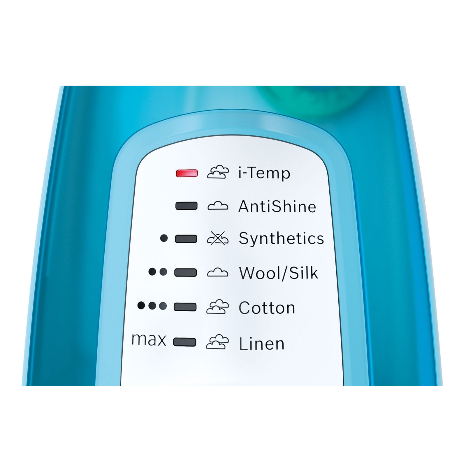 Bosch TDA753022V Dampfbügeleisen Cera-Glissée 3000 W night blue/ice blue