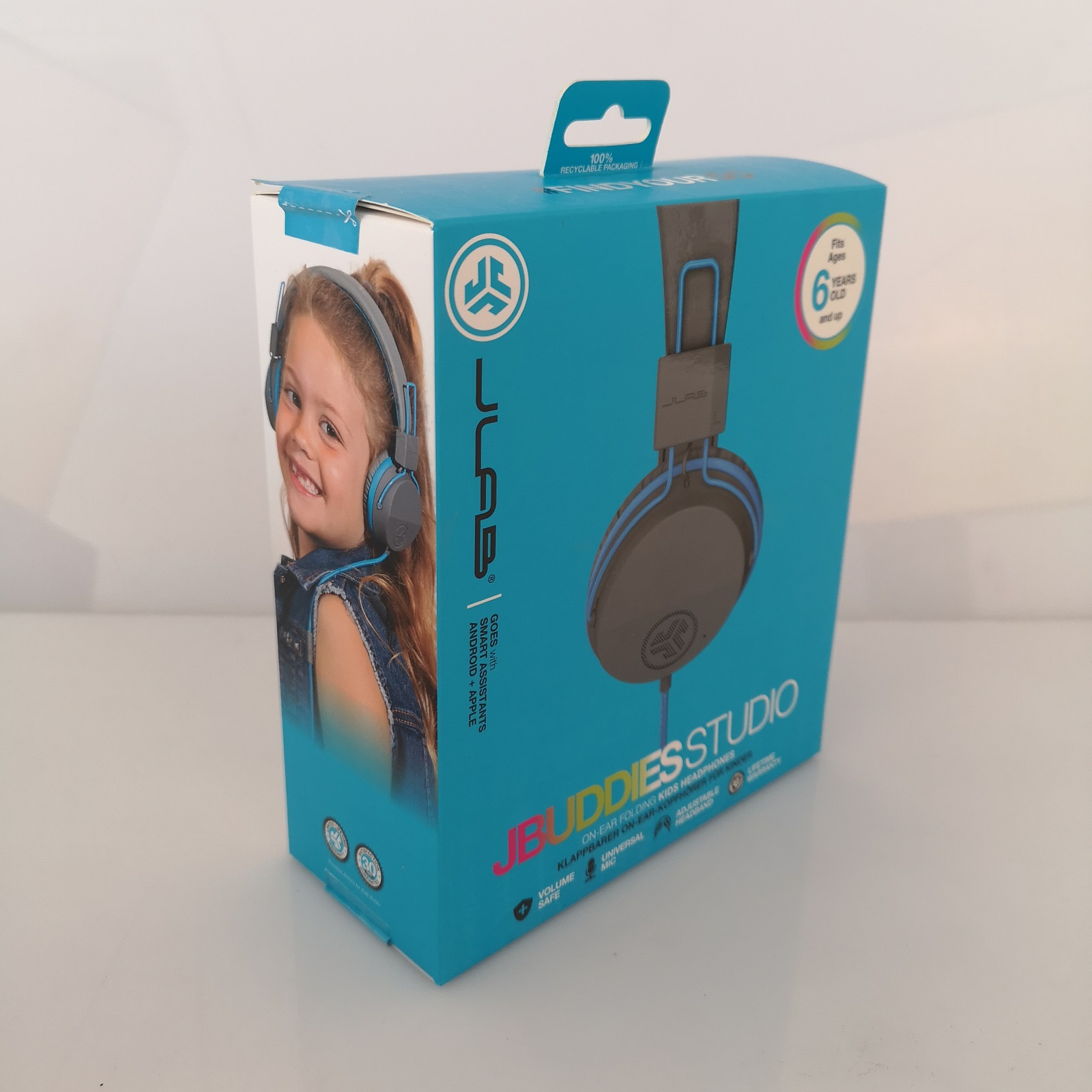 JLab JBuddies Studio Kids Kopfhörer On Ear, Wireless Bluetooth