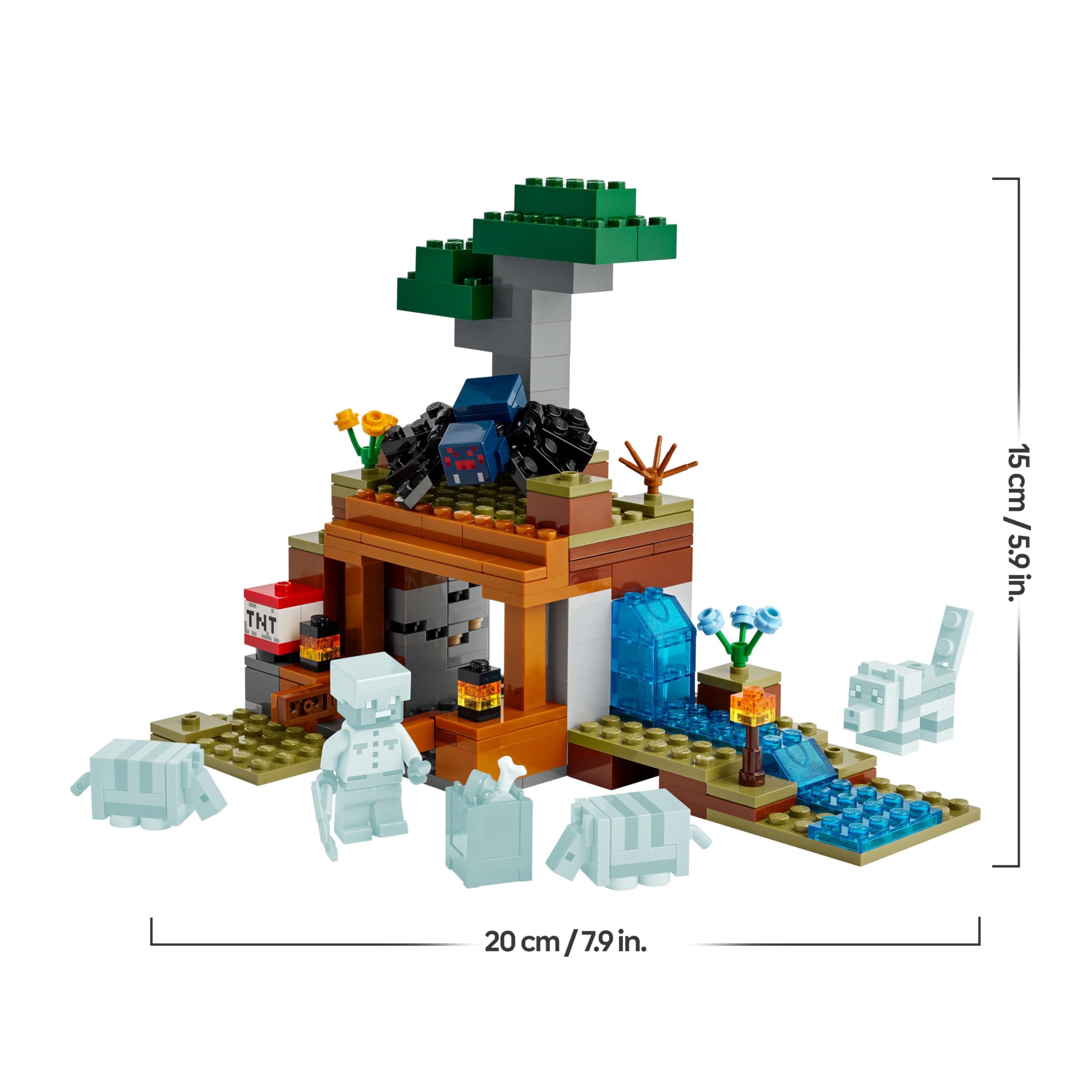 LEGO Minecraft Die Expedition zur Gürteltiermine 21269