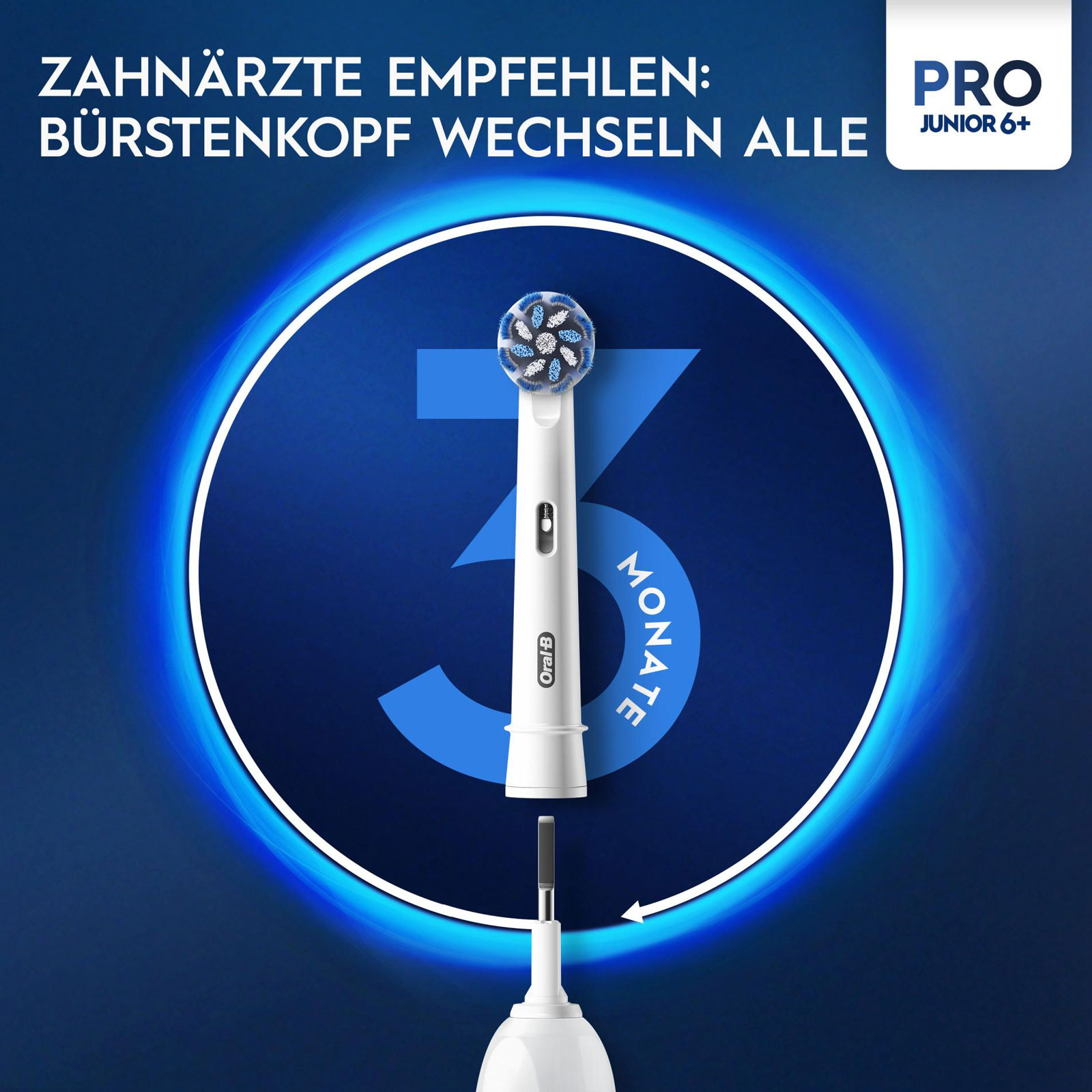 Oral-B Zahnbürste Pro Junior Purple